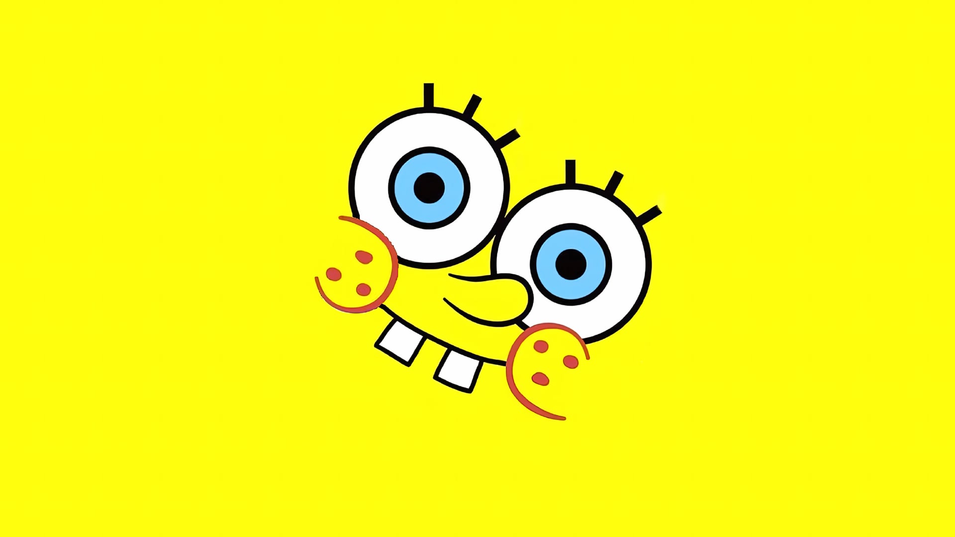Digital Art SpongeBob SquarePants at 1024 x 1024 iPad size wallpapers HD quality