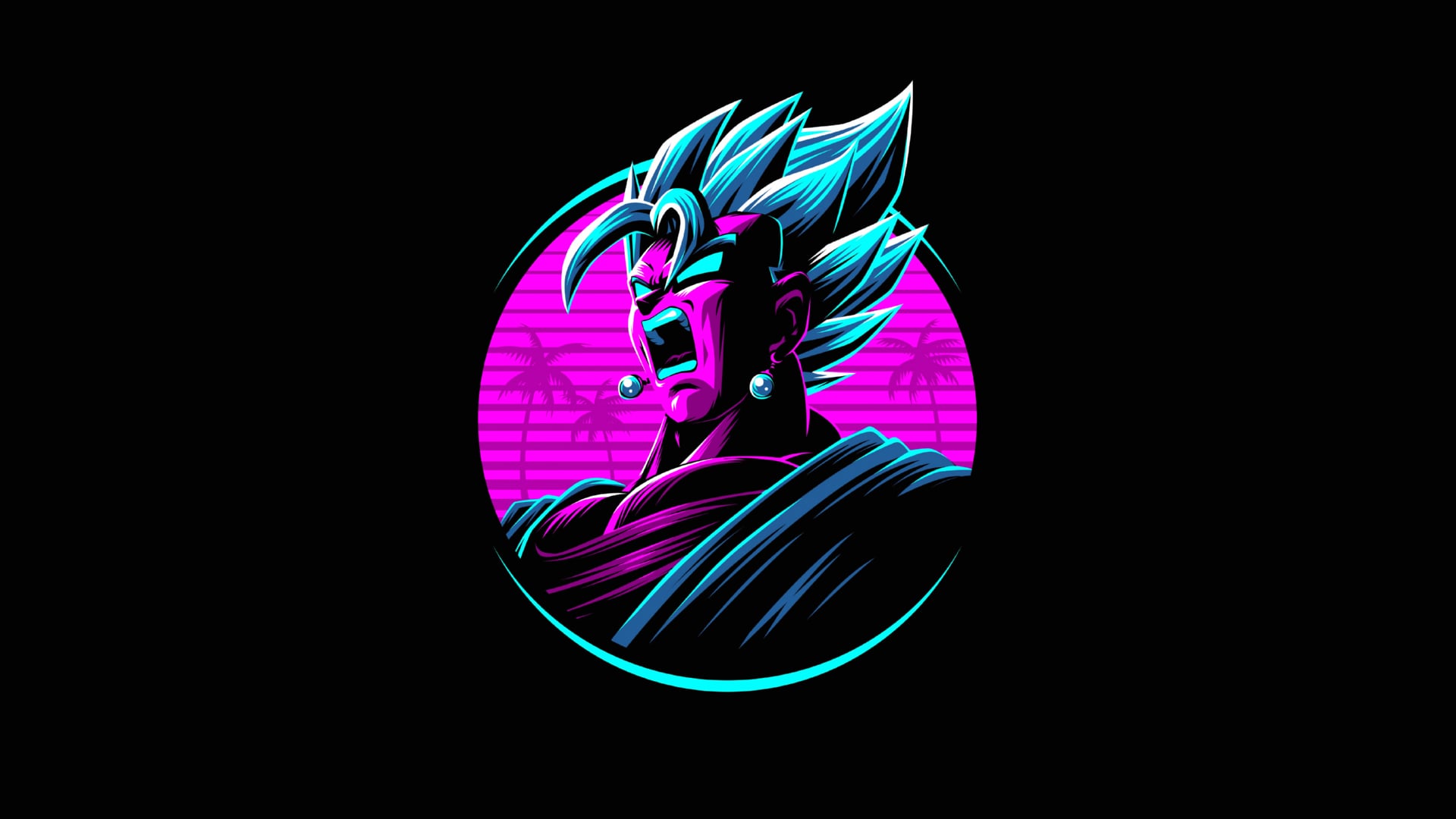 Digital Art Vegito at 750 x 1334 iPhone 6 size wallpapers HD quality
