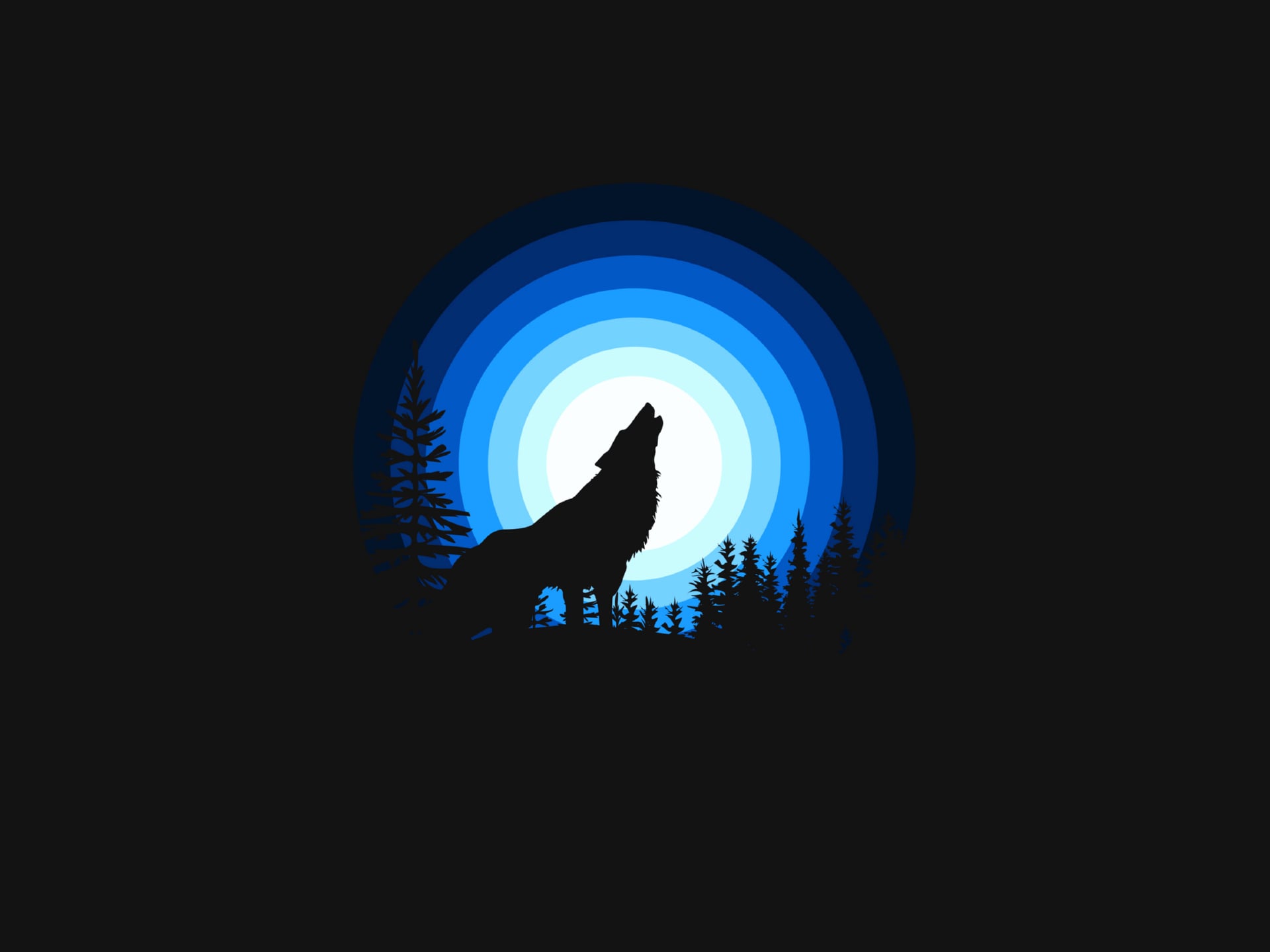 Digital Art Wolf at 750 x 1334 iPhone 6 size wallpapers HD quality