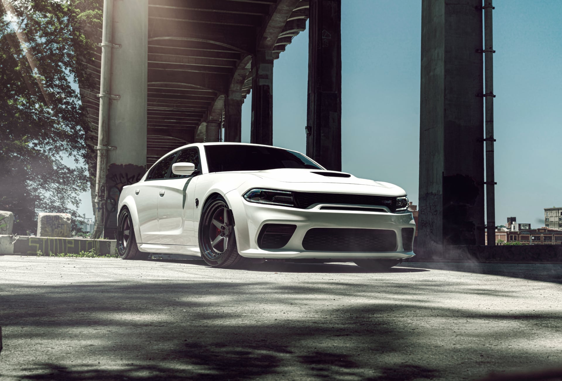 Dodge Challenger SRT Hellcat Widebody at 750 x 1334 iPhone 6 size wallpapers HD quality
