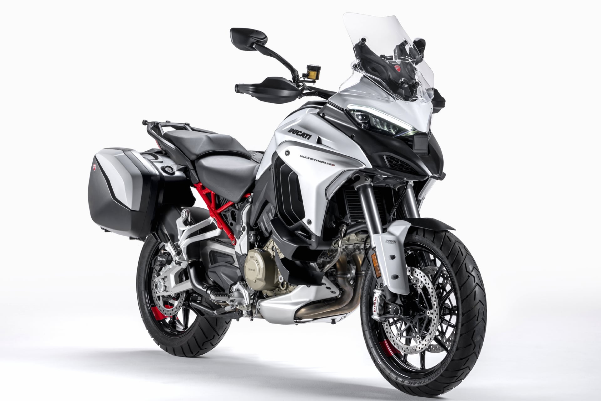 Ducati Multistrada V4 S at 1334 x 750 iPhone 7 size wallpapers HD quality