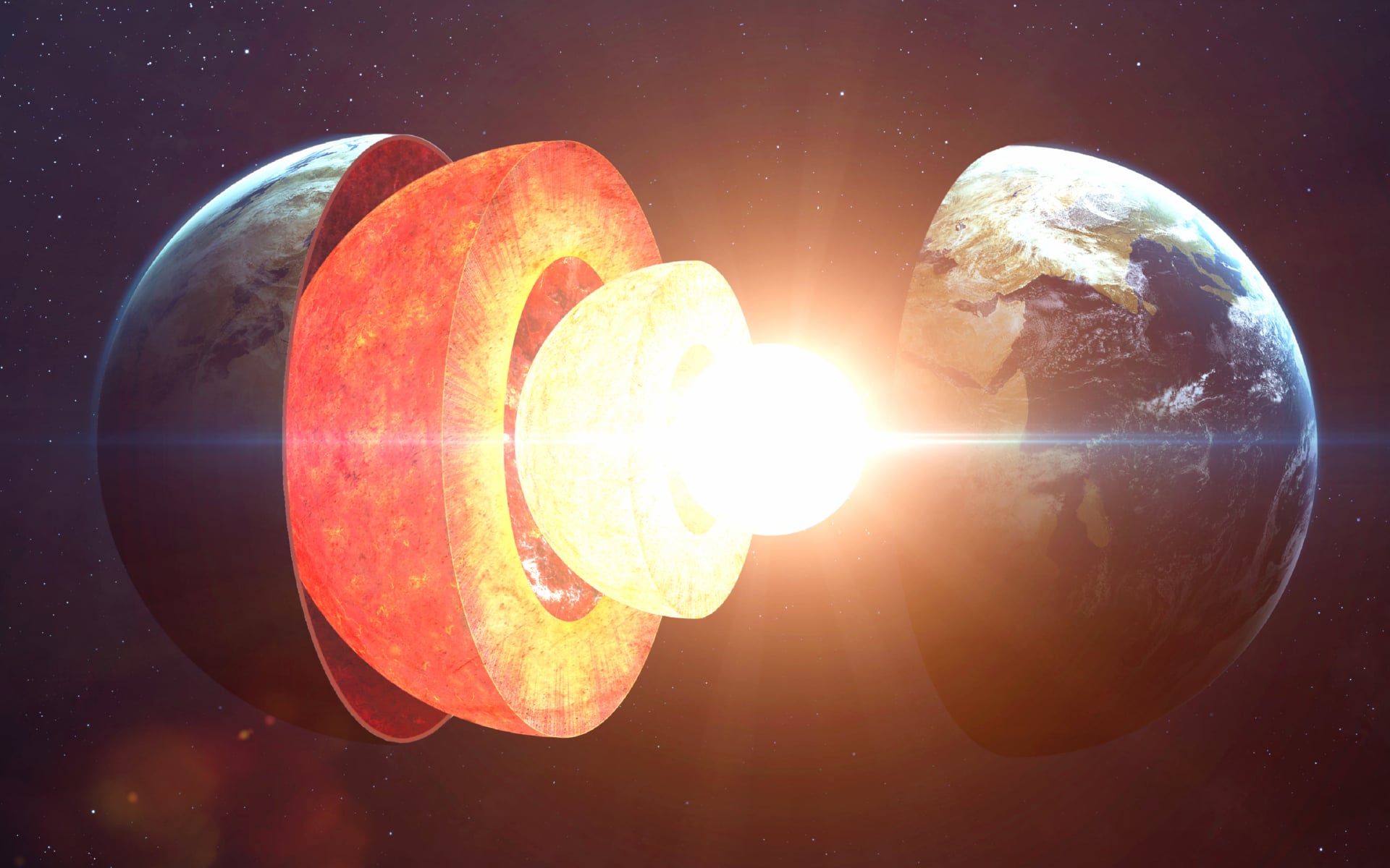 Earth Core at 1600 x 1200 size wallpapers HD quality