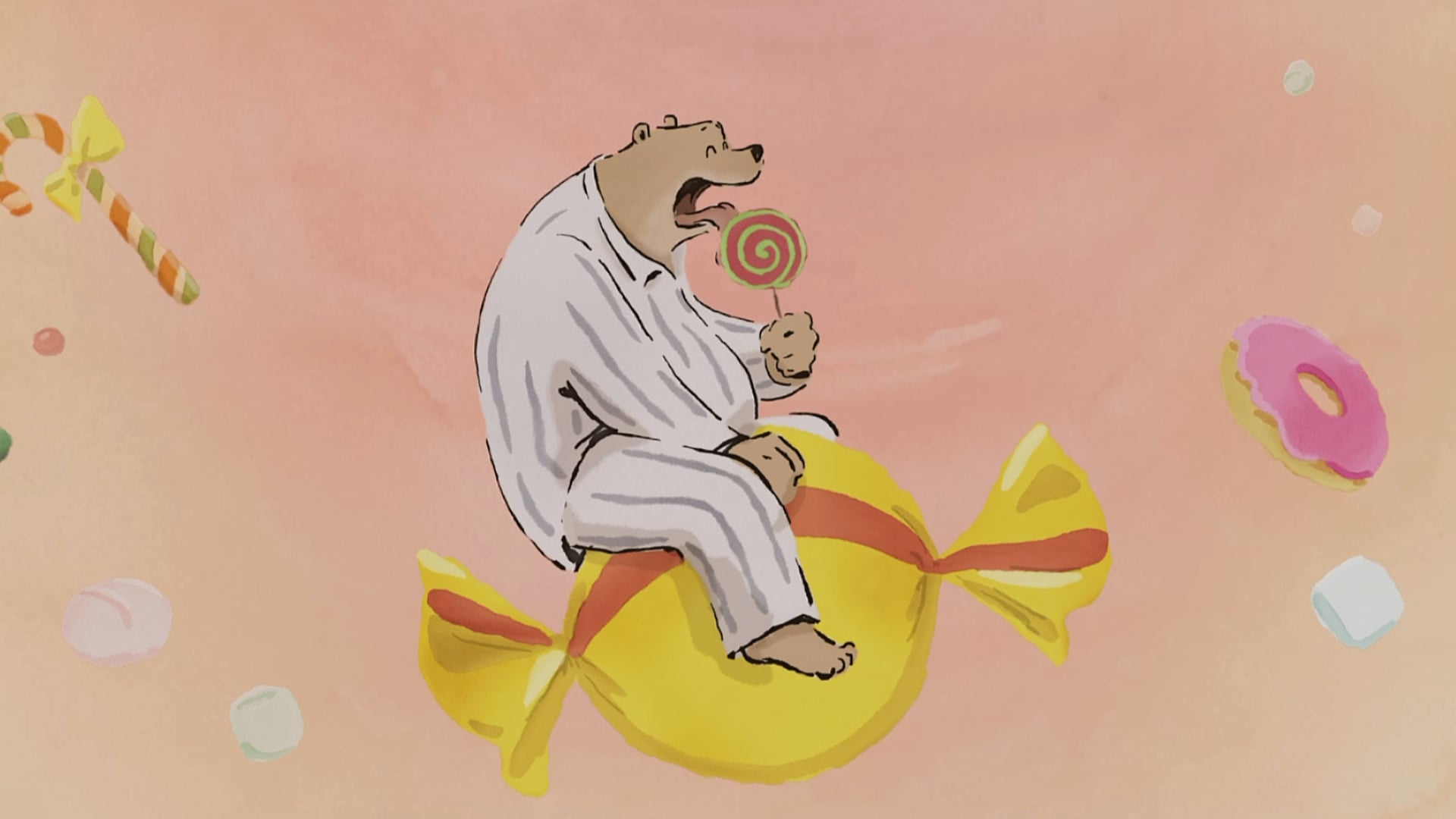 Ernest Celestine at 320 x 480 iPhone size wallpapers HD quality