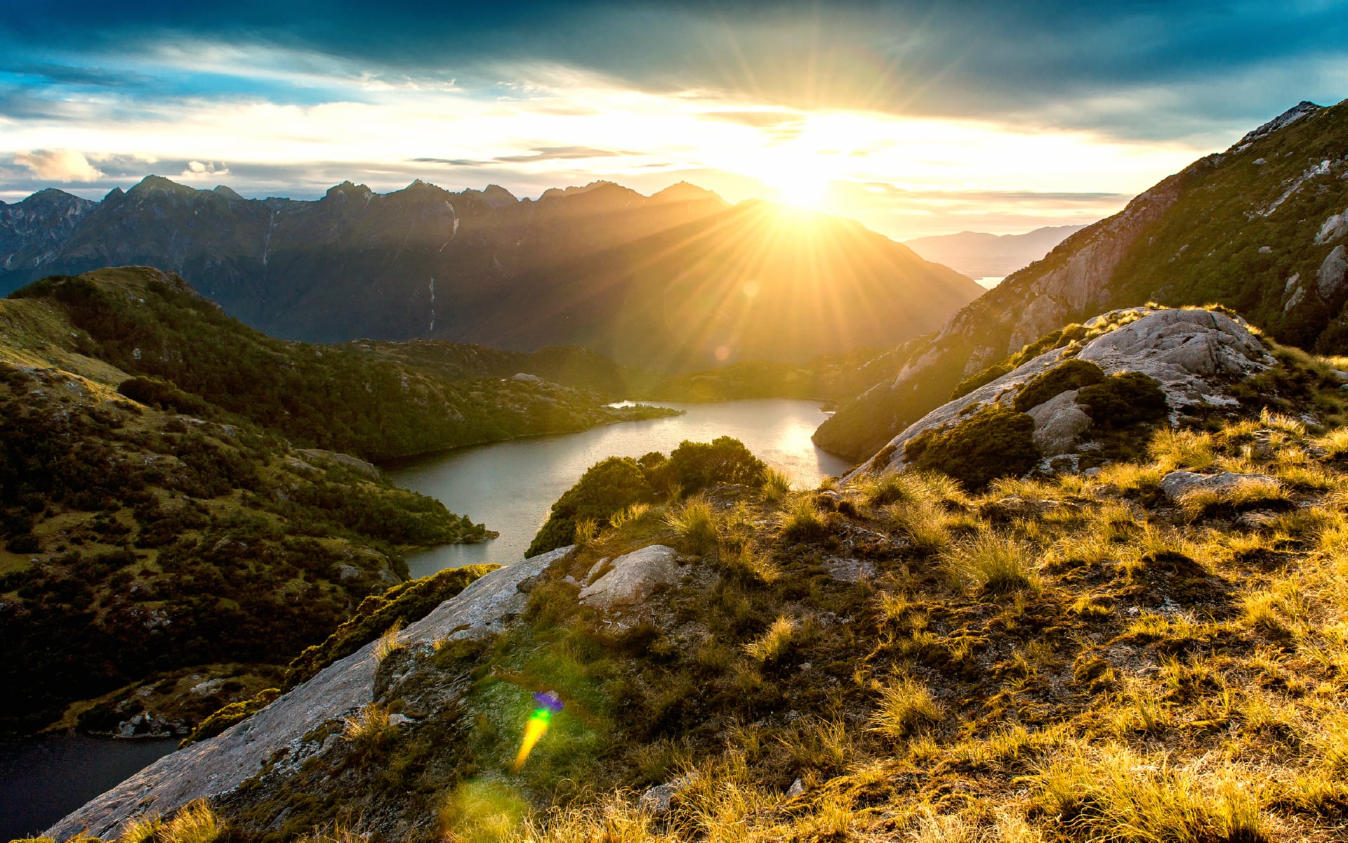 Fiordland at 640 x 1136 iPhone 5 size wallpapers HD quality