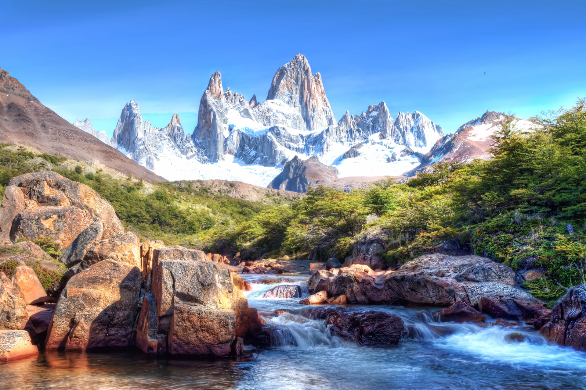 Fitz Roy at 1024 x 768 size wallpapers HD quality