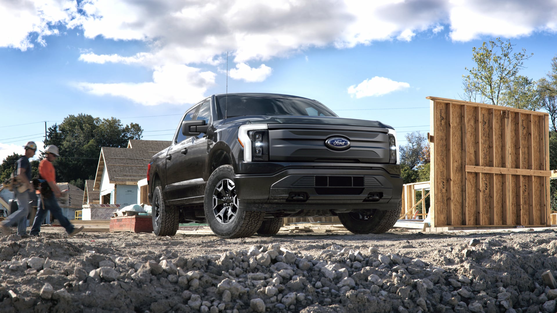 Ford F-150 Lightning Pro wallpapers HD quality