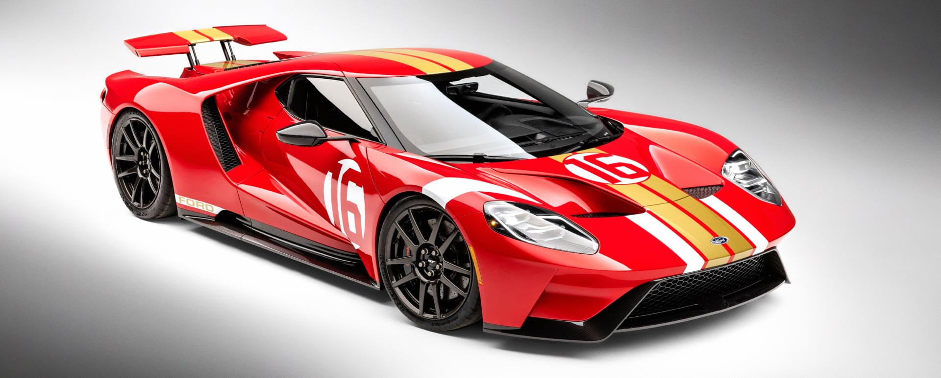 Ford GT Alan Mann Heritage Edition at 320 x 480 iPhone size wallpapers HD quality