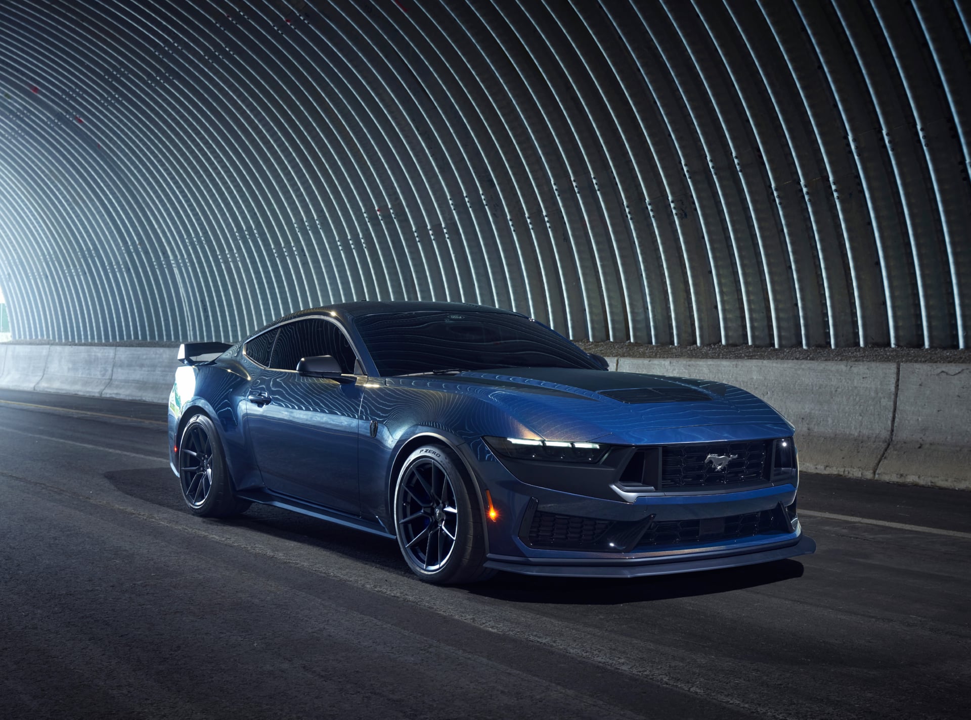 Ford Mustang Dark Horse at 320 x 480 iPhone size wallpapers HD quality