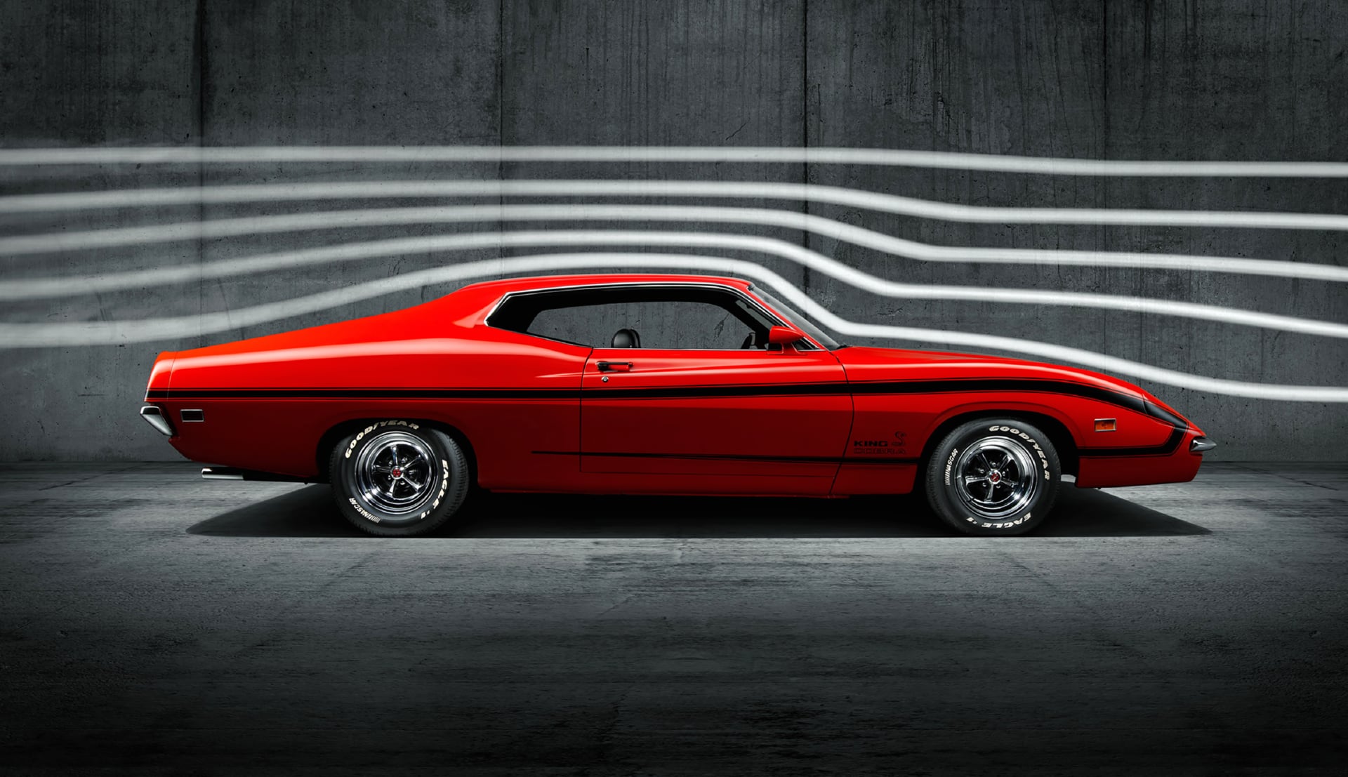 Ford Torino King Cobra at 640 x 960 iPhone 4 size wallpapers HD quality