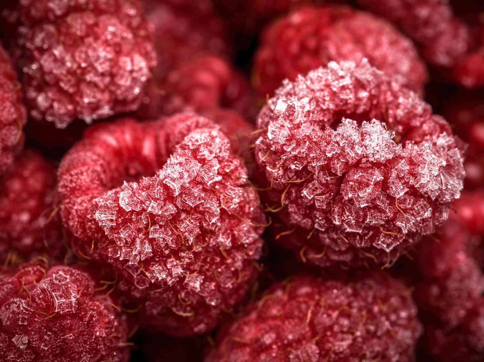 Frozen Raspberries wallpapers HD quality