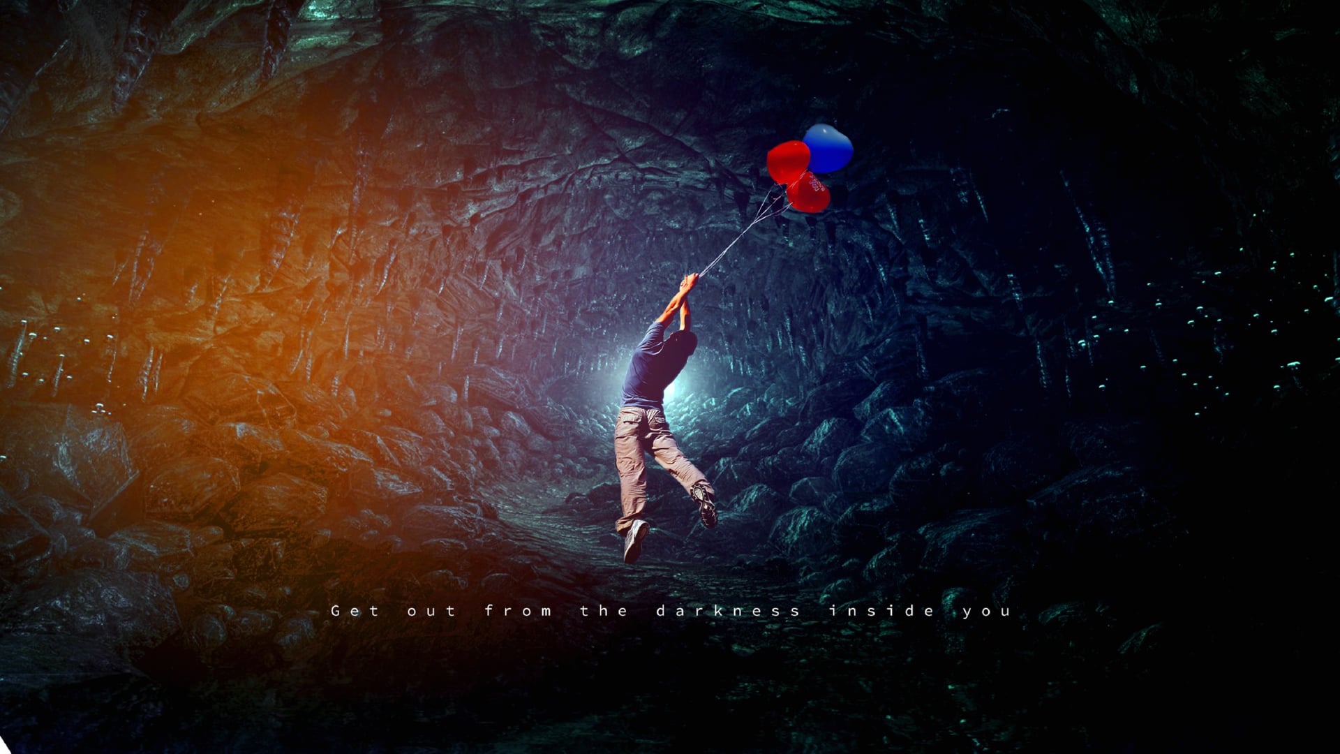 Get out from the Darkness Inside You at 1600 x 1200 size wallpapers HD quality