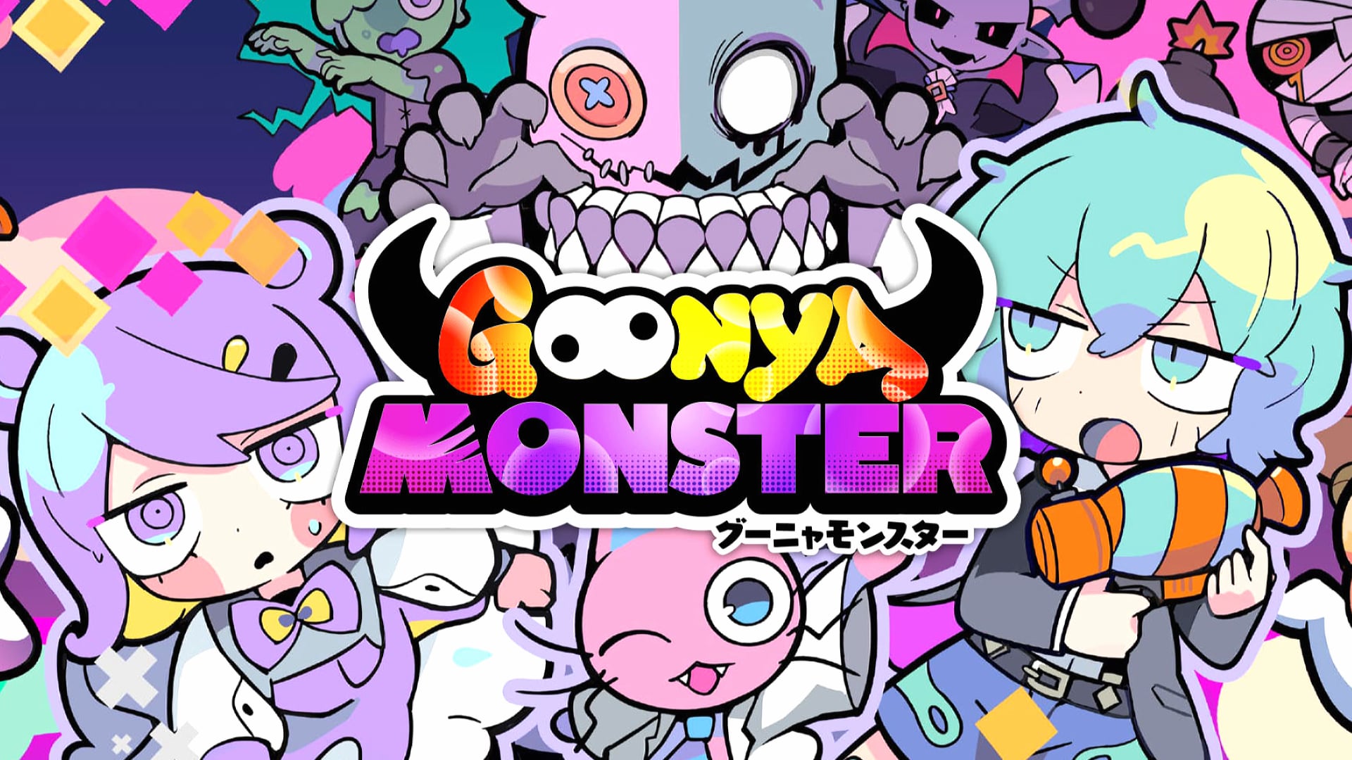 Goonya Monster at 1024 x 1024 iPad size wallpapers HD quality