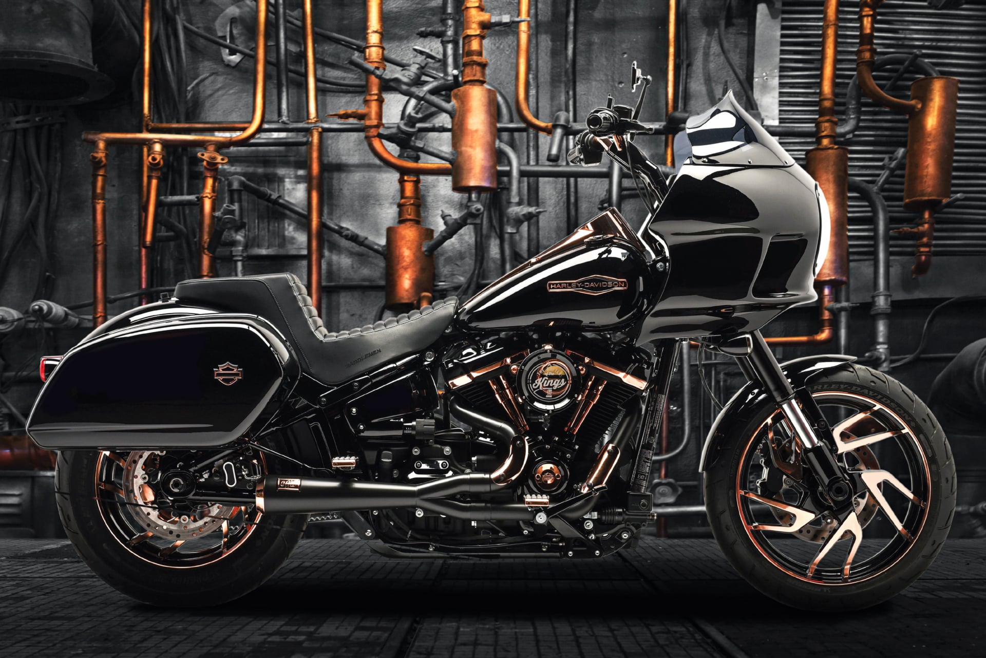 Harley-Davidson Sport Glide at 1024 x 768 size wallpapers HD quality