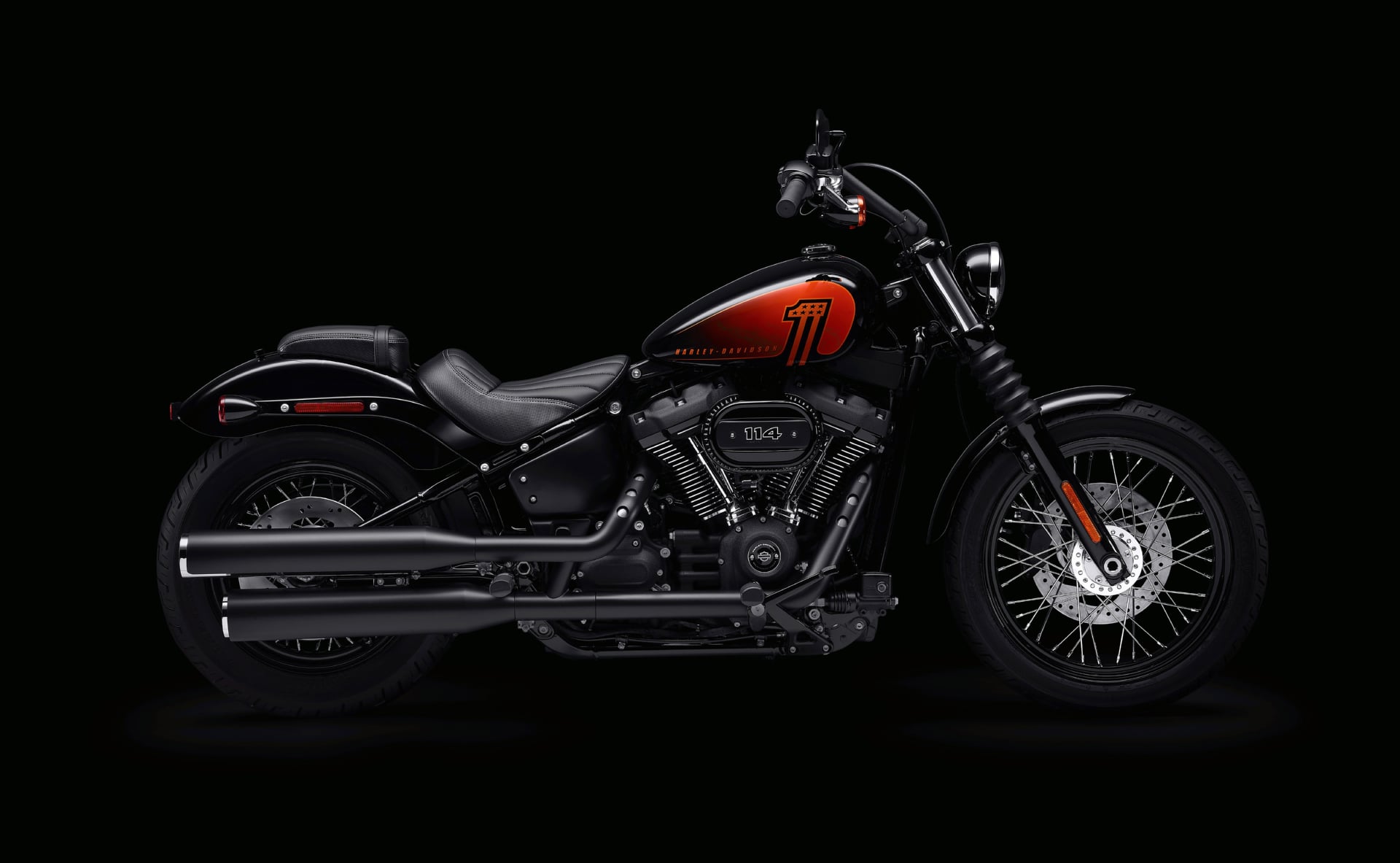 Harley-Davidson Street Bob 114 at 1334 x 750 iPhone 7 size wallpapers HD quality