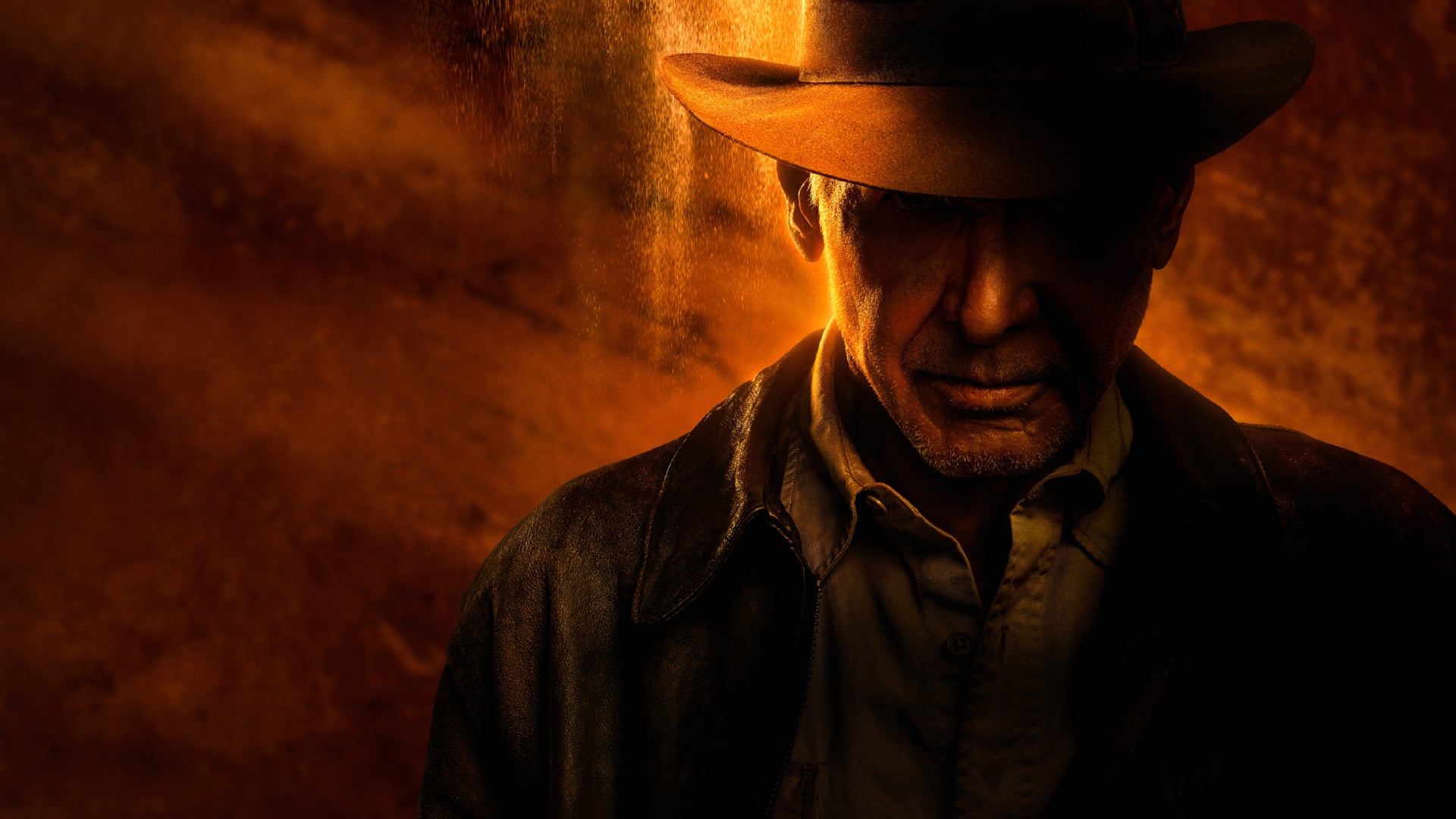 Harrison Ford as Indiana Jones at 320 x 480 iPhone size wallpapers HD quality