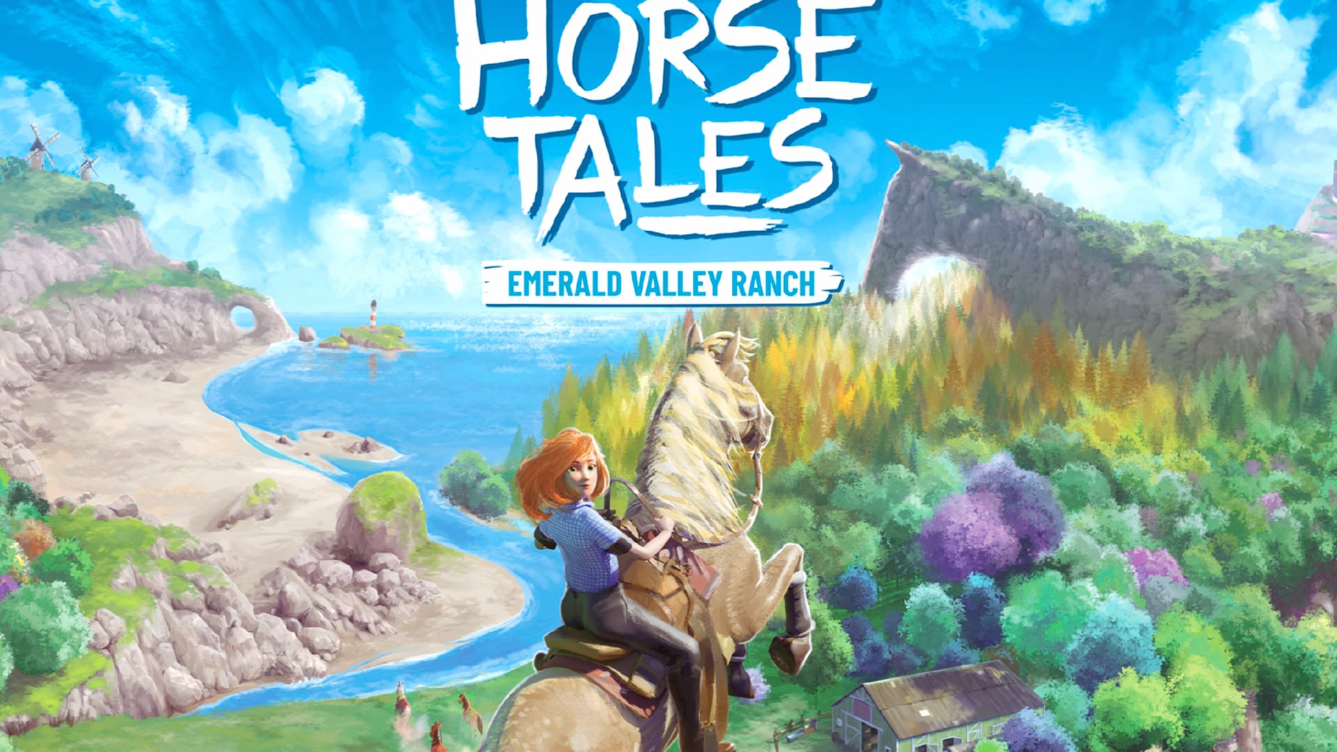 Horse Tales Emerald Valley Ranch at 320 x 480 iPhone size wallpapers HD quality