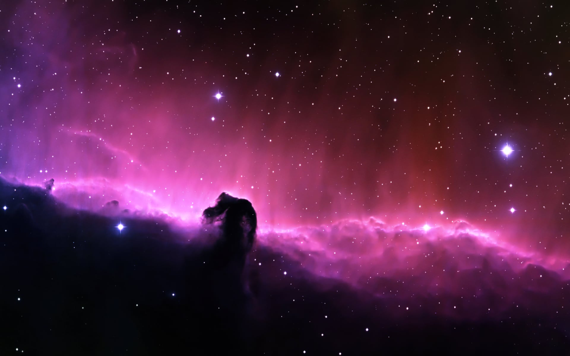 Horsehead Nebula at 1024 x 1024 iPad size wallpapers HD quality
