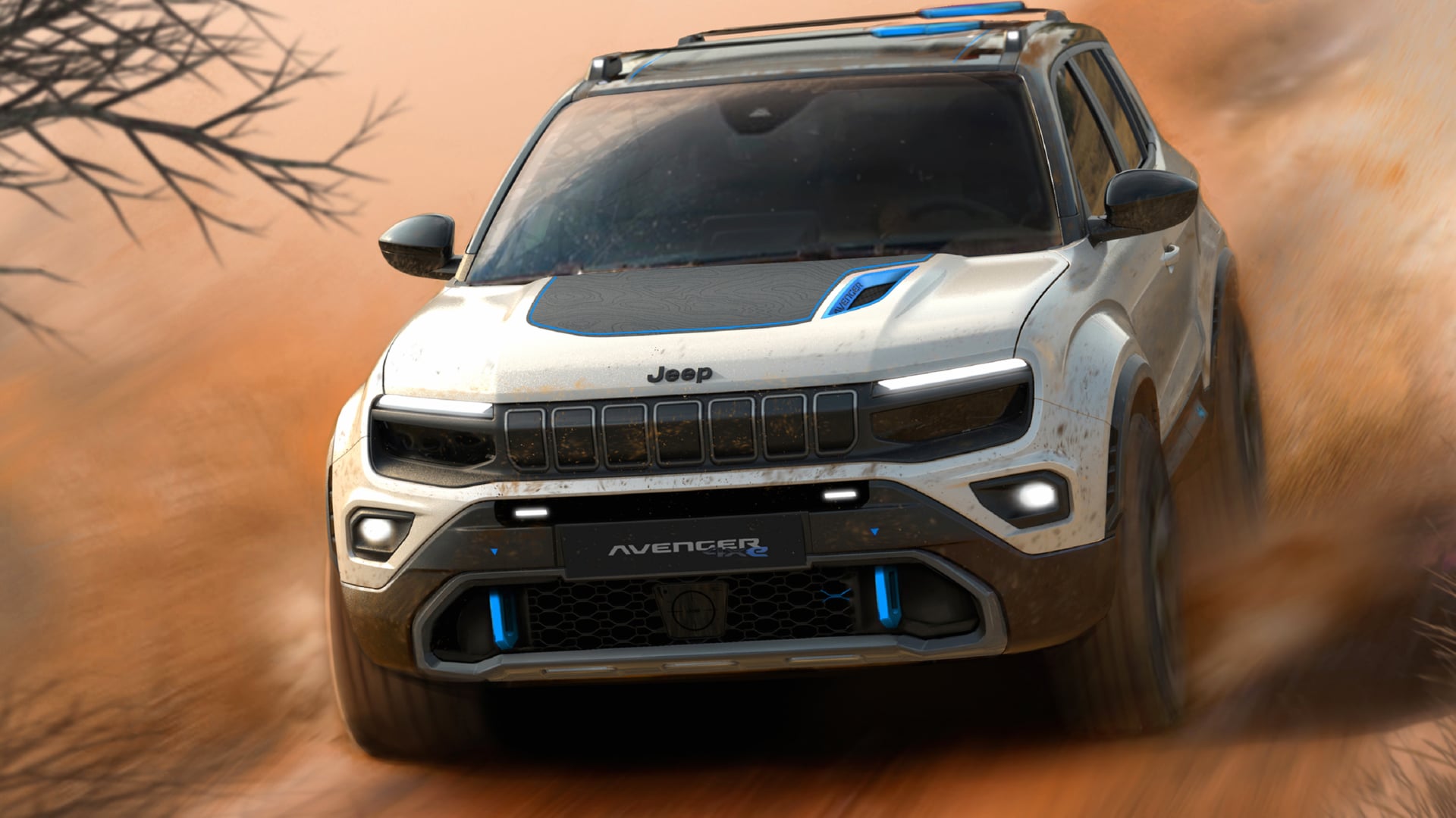 Jeep Avenger 4x4 Concept at 1600 x 1200 size wallpapers HD quality