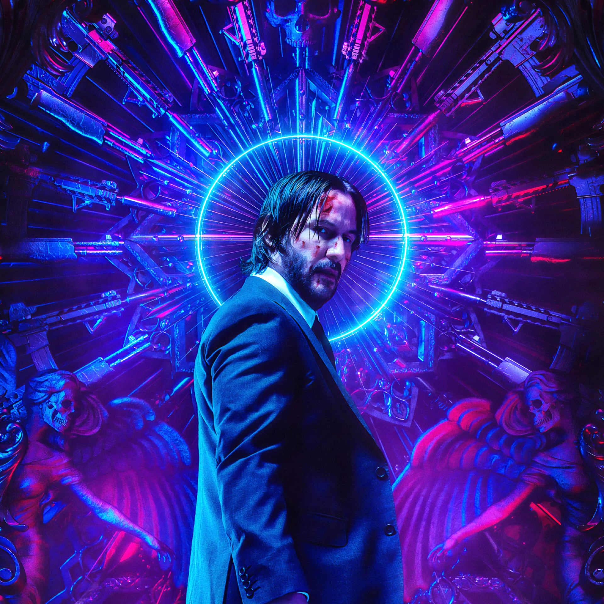 John Wick Chapter 3 - Parabellum at 640 x 1136 iPhone 5 size wallpapers HD quality
