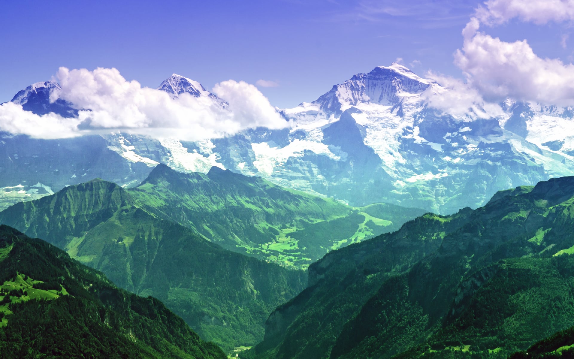 Jungfrau peak wallpapers HD quality