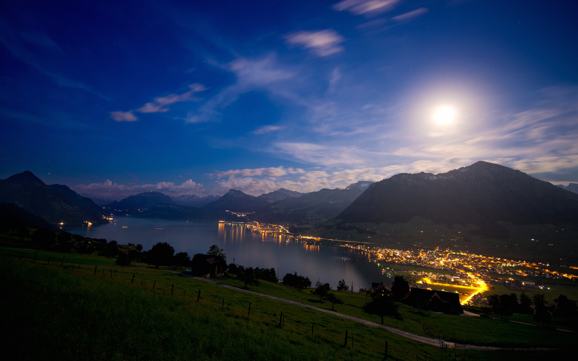 Lake Lucerne at 750 x 1334 iPhone 6 size wallpapers HD quality
