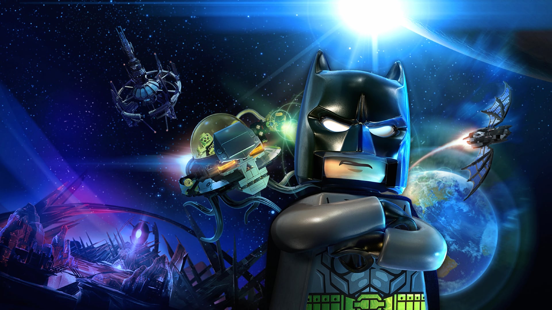 LEGO Batman 3 Beyond Gotham at 2048 x 2048 iPad size wallpapers HD quality