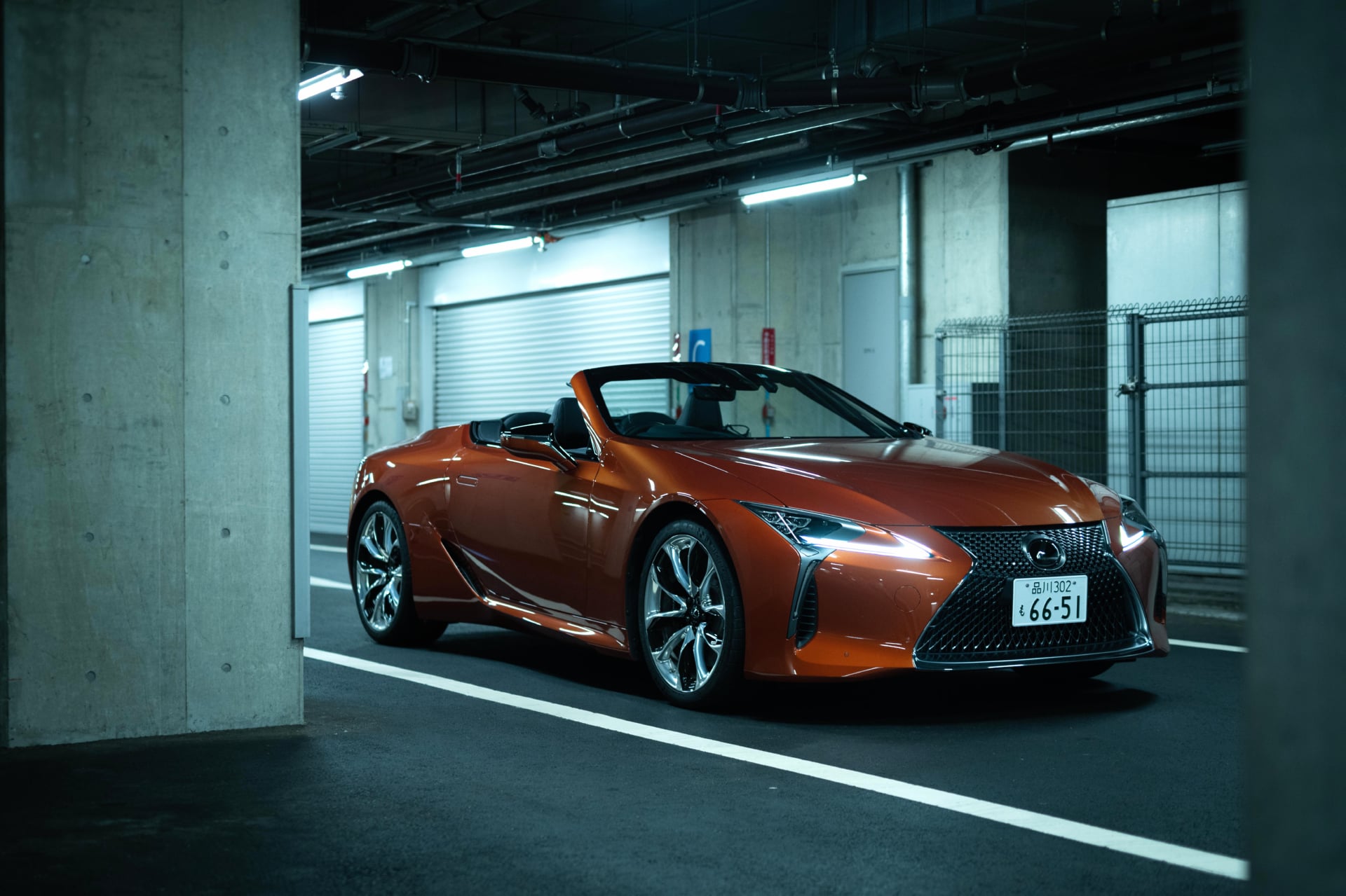 Lexus LC 500 Convertible at 1334 x 750 iPhone 7 size wallpapers HD quality