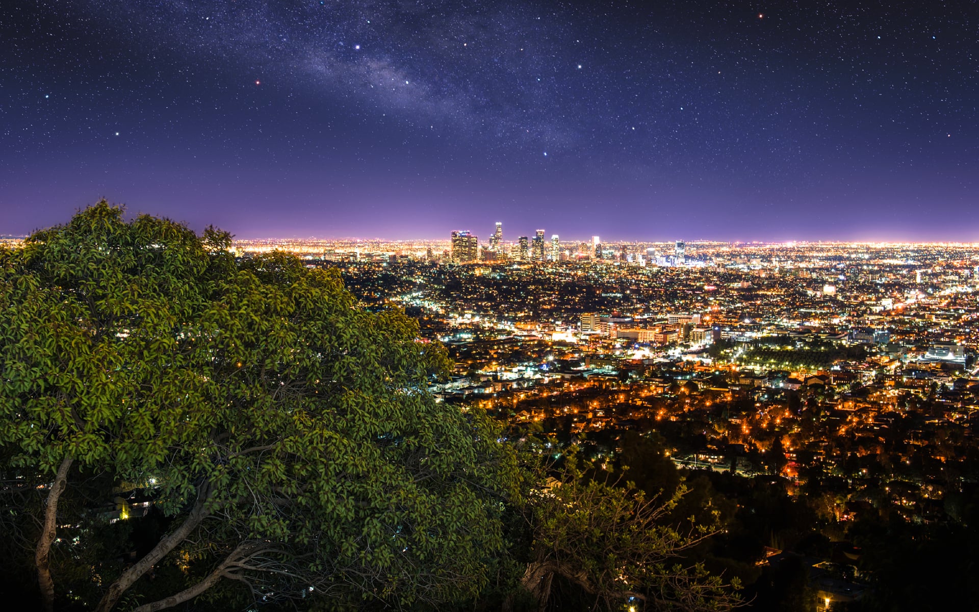 Los Angeles City at 640 x 1136 iPhone 5 size wallpapers HD quality