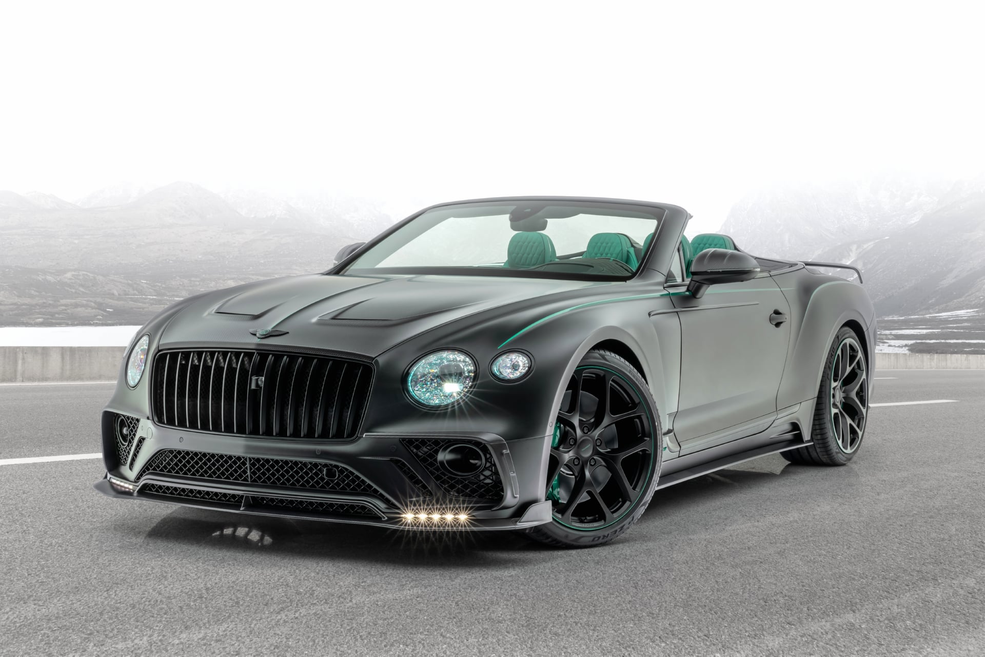 Mansory Bentley Continental GT V8 Convertible at 640 x 960 iPhone 4 size wallpapers HD quality