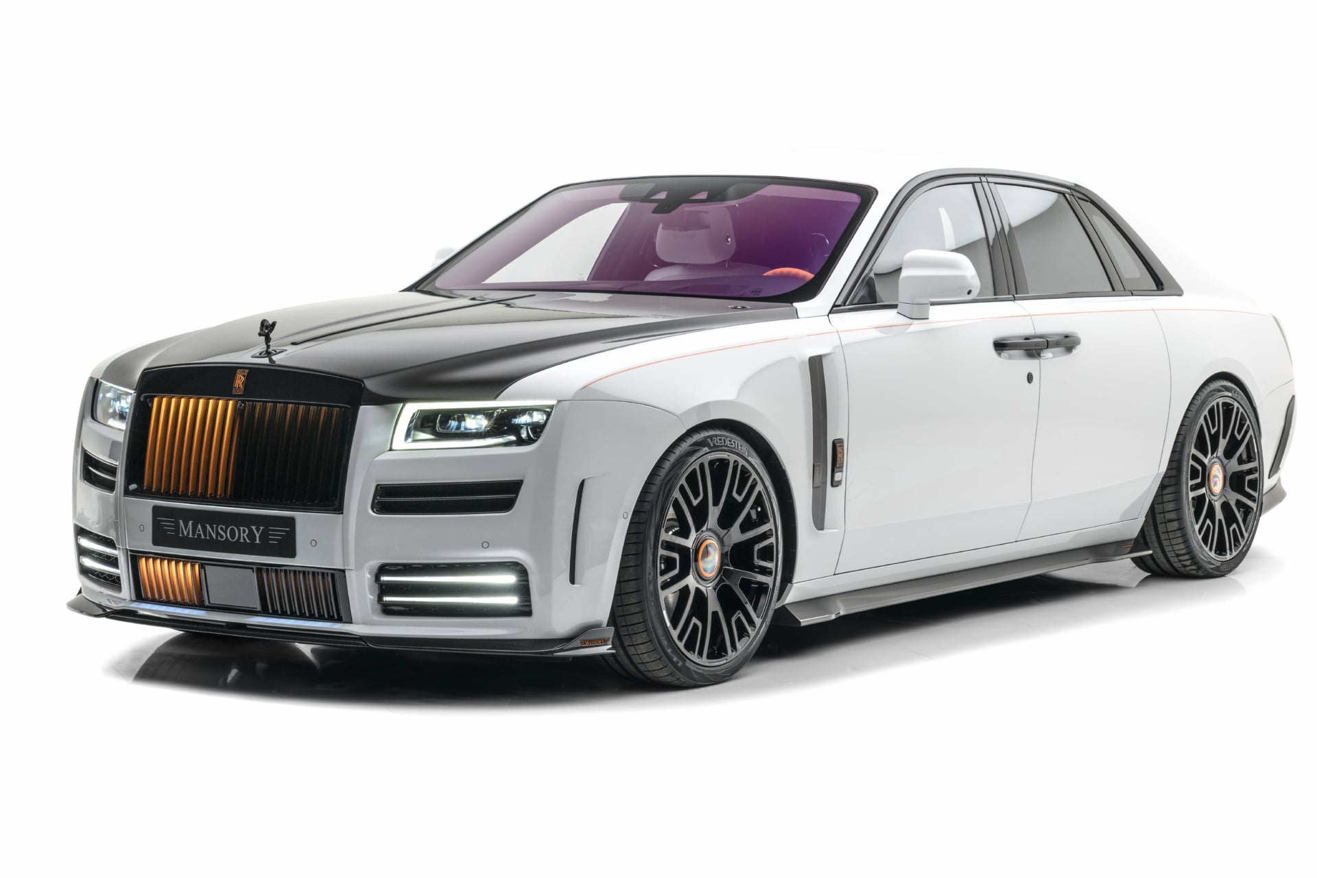 Mansory Rolls-Royce Ghost 2021 at 640 x 1136 iPhone 5 size wallpapers HD quality