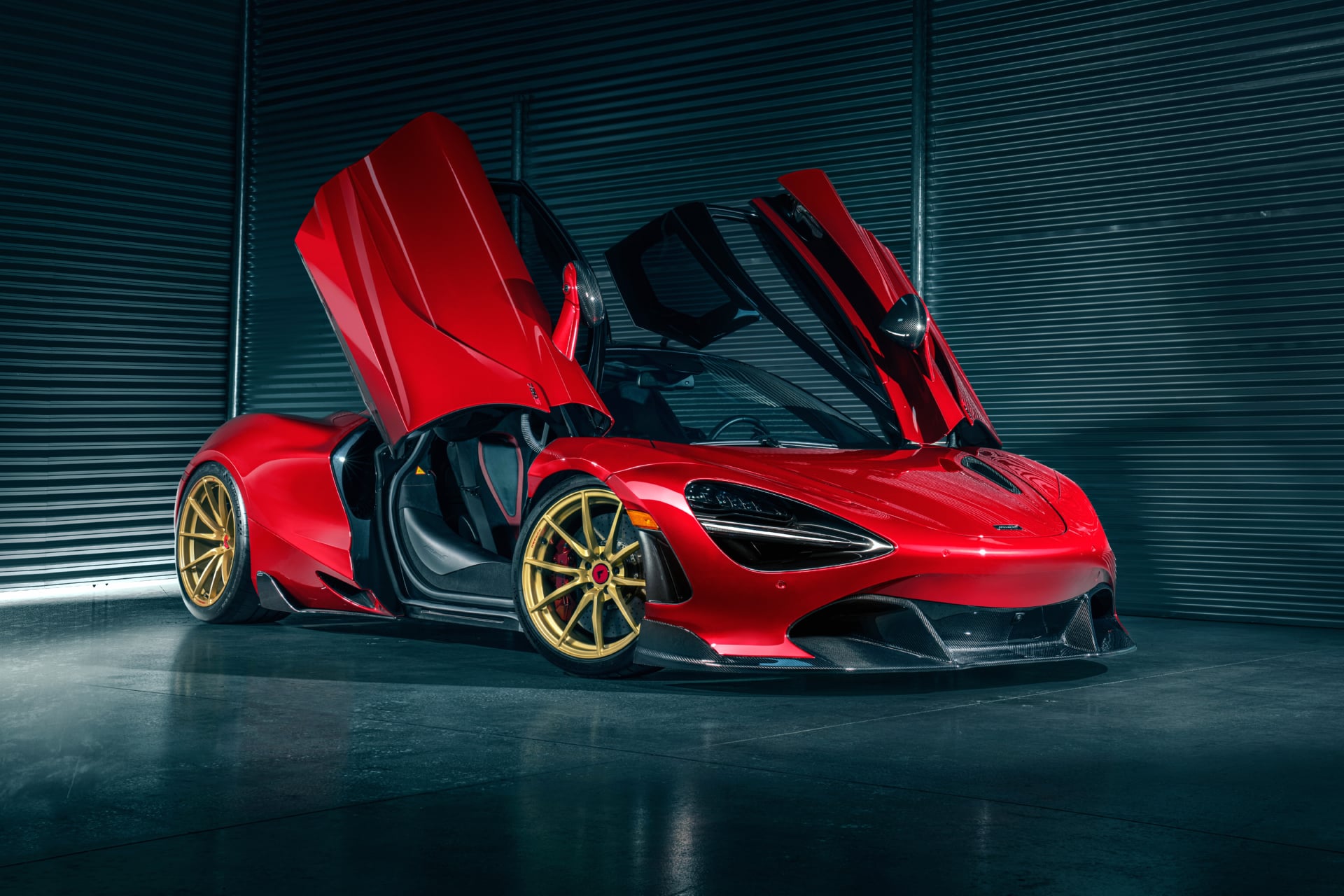 McLaren 720S Silverstone Aero at 640 x 1136 iPhone 5 size wallpapers HD quality