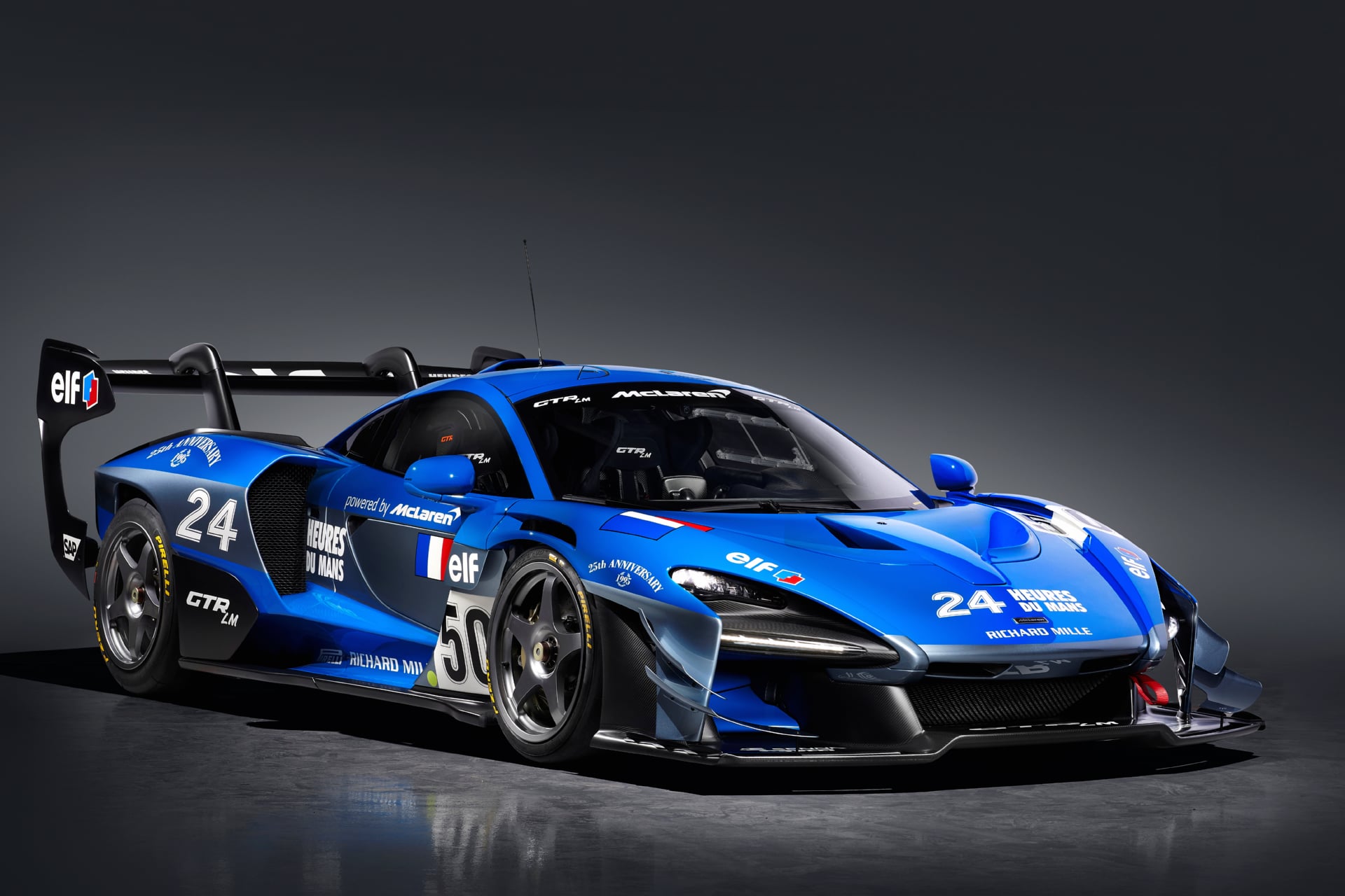 McLaren Senna GTR LM at 320 x 480 iPhone size wallpapers HD quality