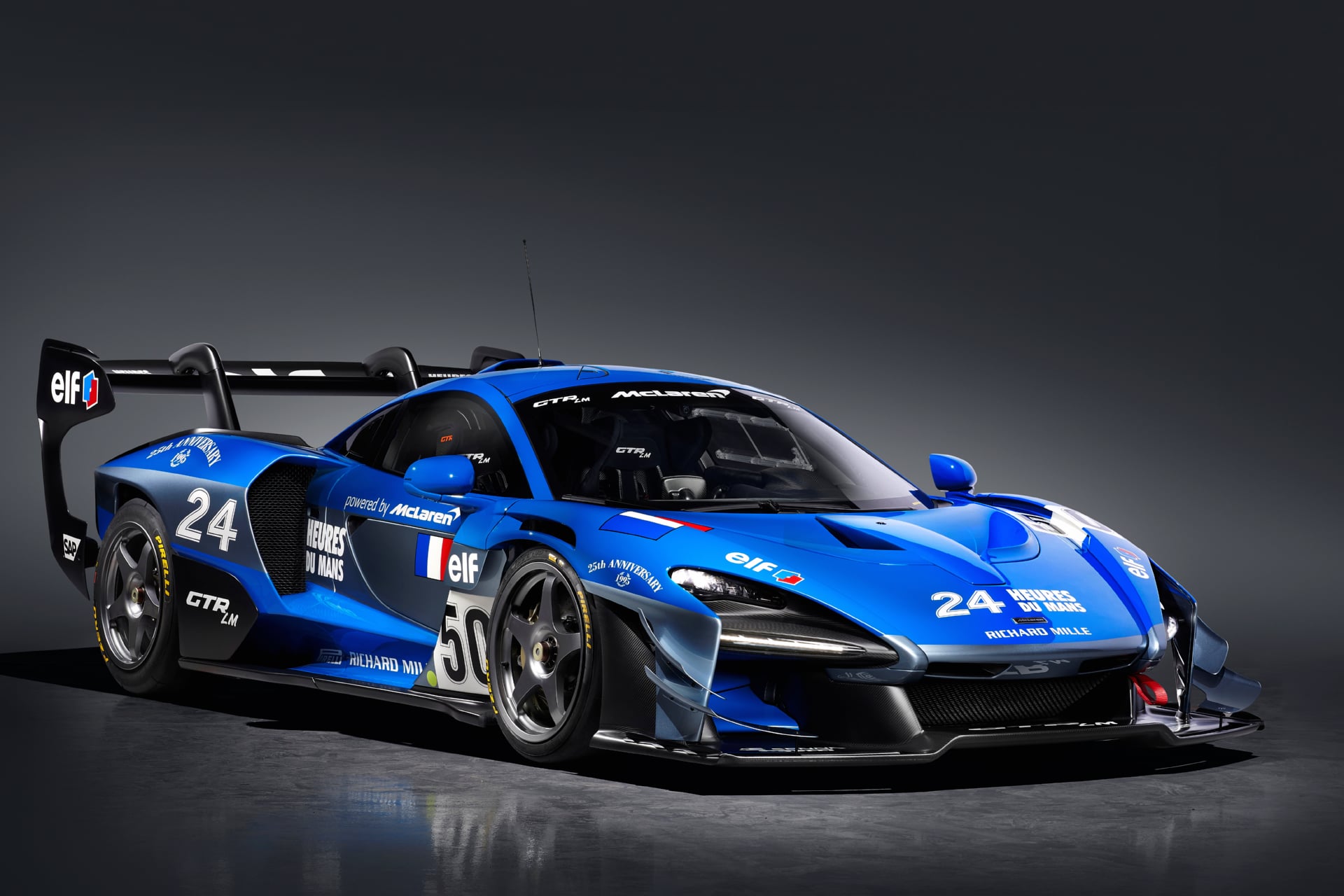 McLaren Senna GTR LM at 2048 x 2048 iPad size wallpapers HD quality