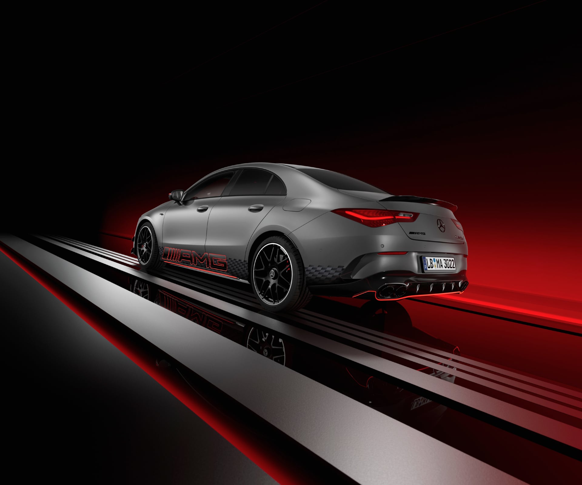Mercedes-AMG CLA 45 at 2048 x 2048 iPad size wallpapers HD quality