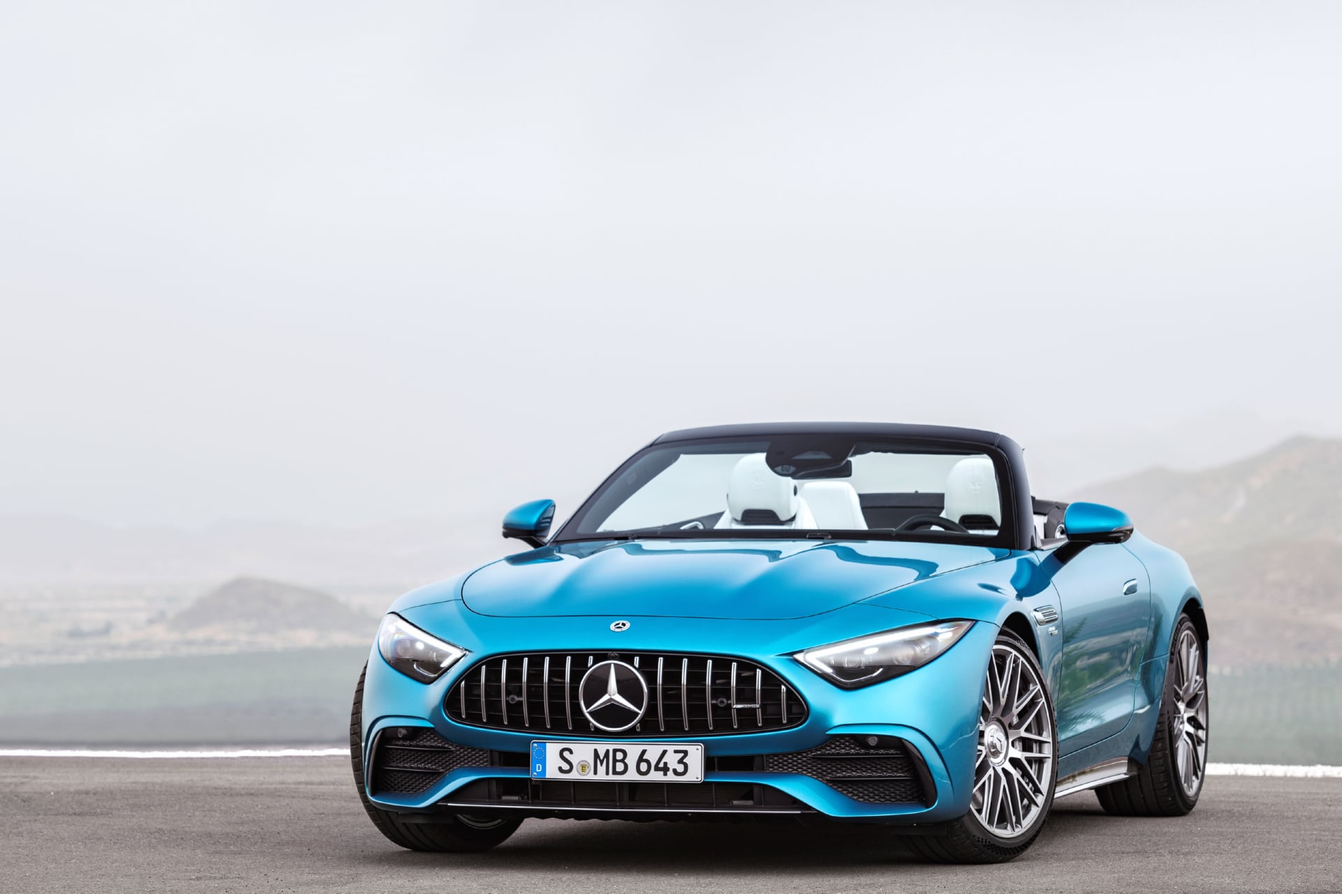 Mercedes-AMG SL 43 at 1334 x 750 iPhone 7 size wallpapers HD quality