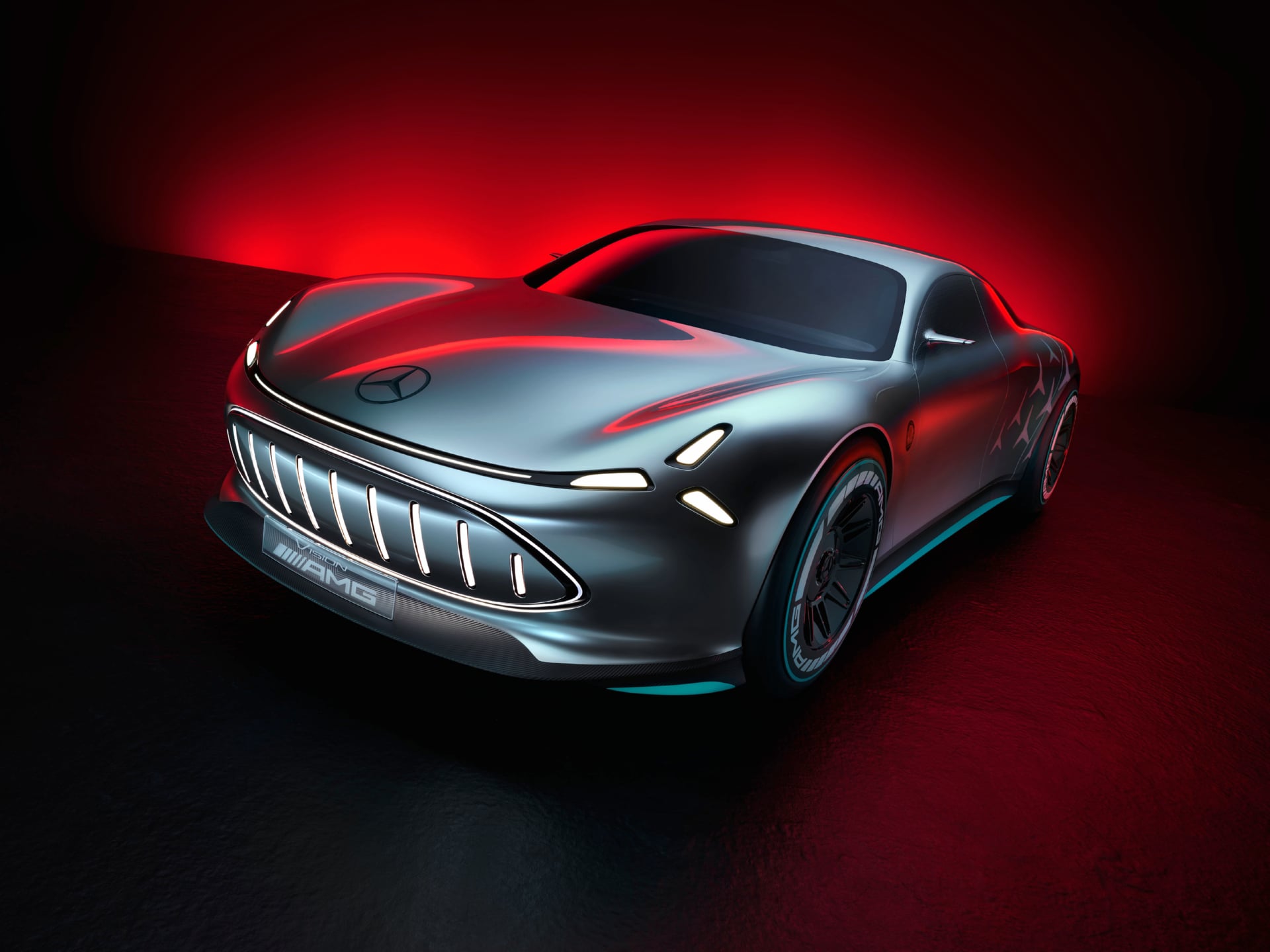 Mercedes-Benz Vision AMG Concept at 2048 x 2048 iPad size wallpapers HD quality