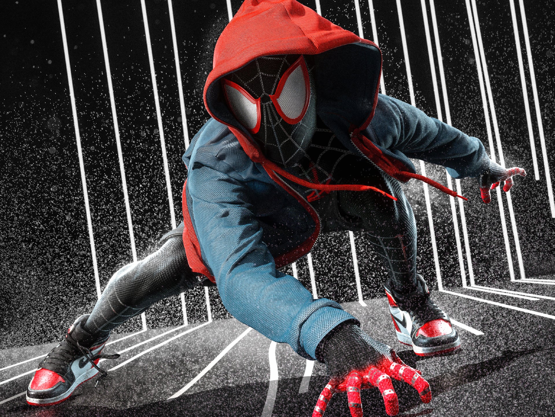 Miles morales at 1600 x 1200 size wallpapers HD quality