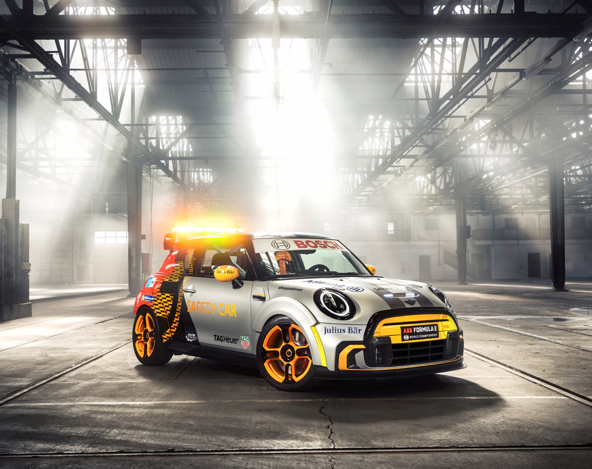 MINI Electric Pacesetter inspired by JCW at 2048 x 2048 iPad size wallpapers HD quality