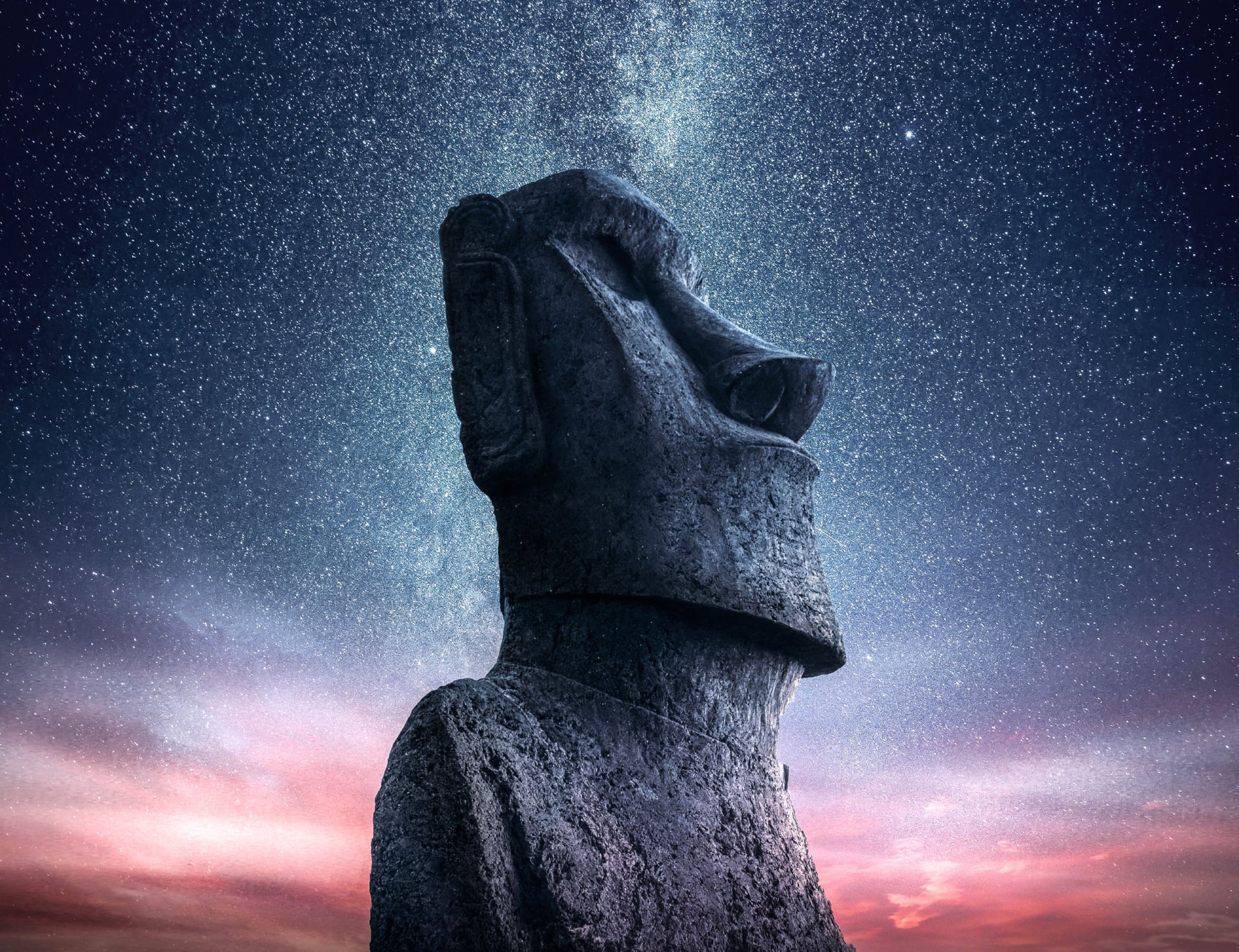 Moai statue wallpapers HD quality