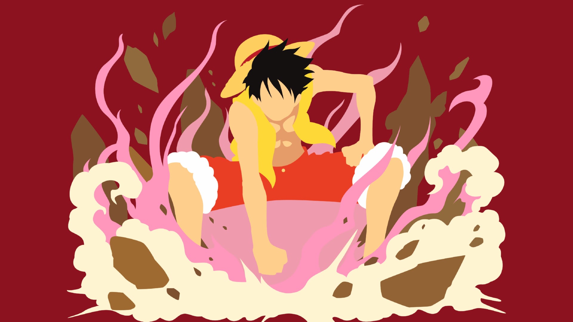 Monkey D. Luffy at 1024 x 1024 iPad size wallpapers HD quality