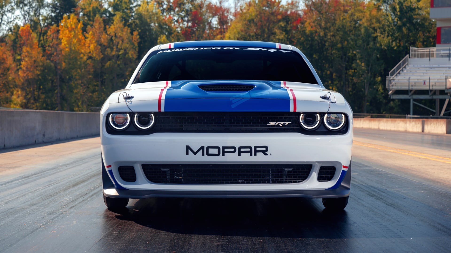 Mopar Dodge Challenger Drag Pak at 640 x 960 iPhone 4 size wallpapers HD quality