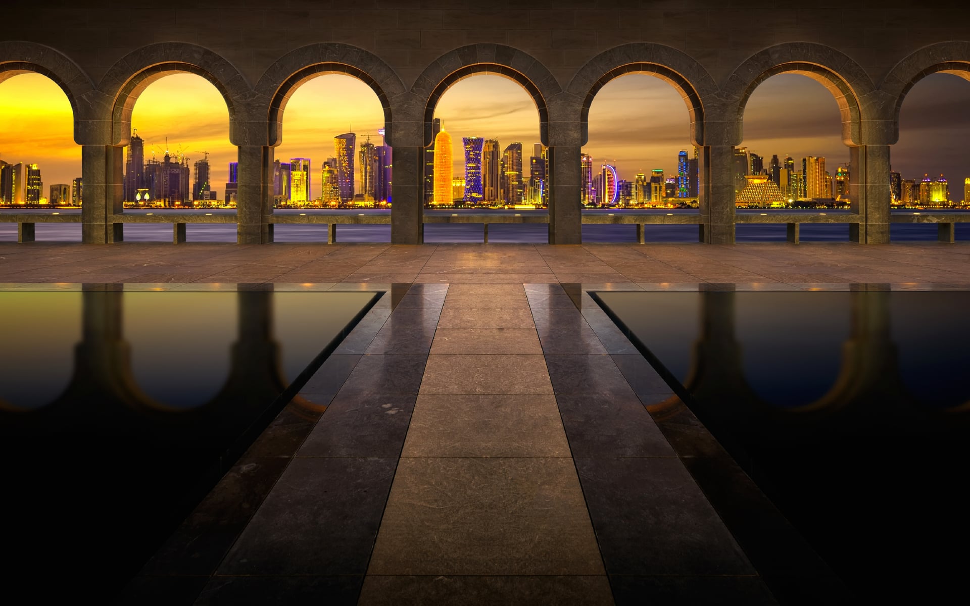Museum of Islamic Art at 640 x 960 iPhone 4 size wallpapers HD quality