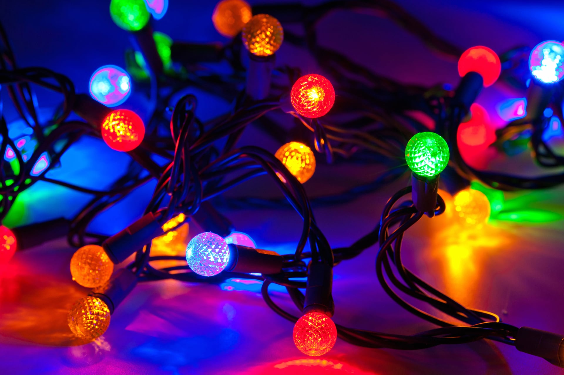 Party lights at 2048 x 2048 iPad size wallpapers HD quality