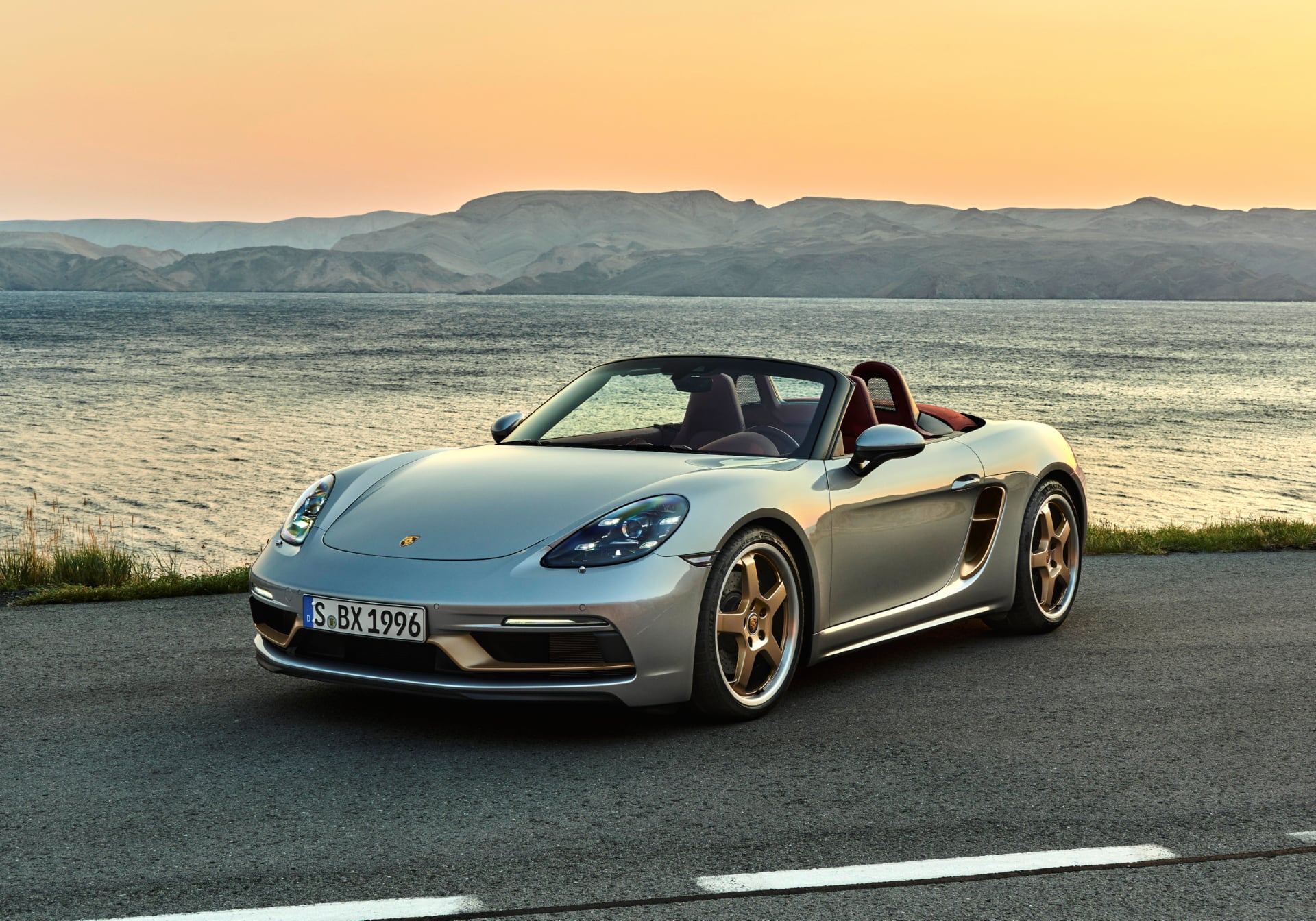 Porsche Boxster 25 Jahre at 1024 x 768 size wallpapers HD quality