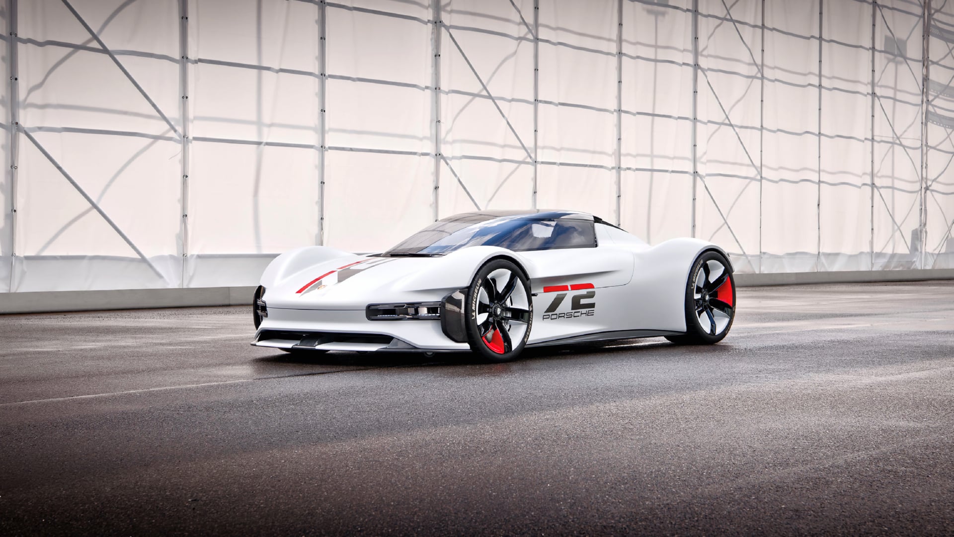 Porsche Vision Gran Turismo at 1024 x 1024 iPad size wallpapers HD quality