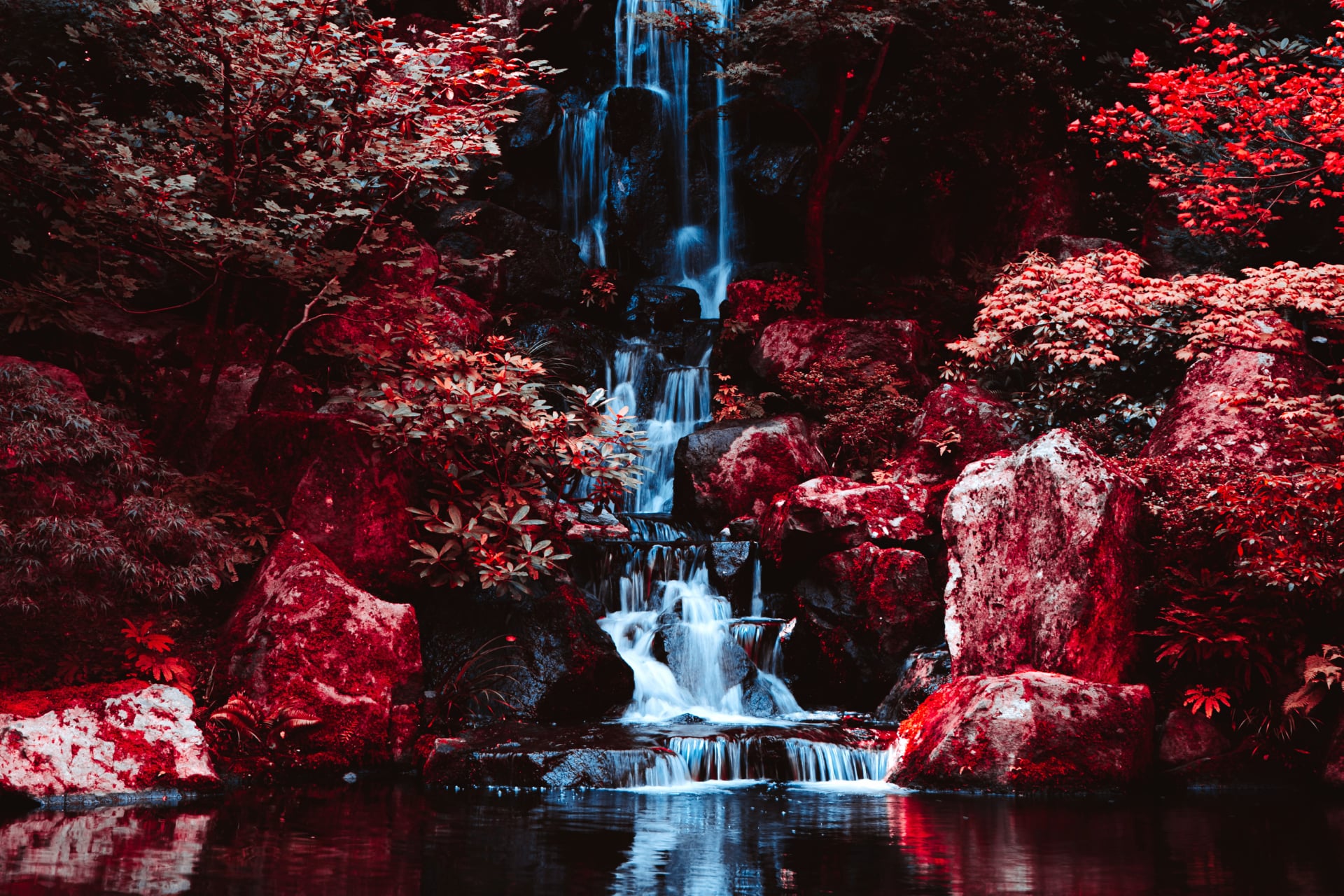 Portland Japanese Gardens at 750 x 1334 iPhone 6 size wallpapers HD quality