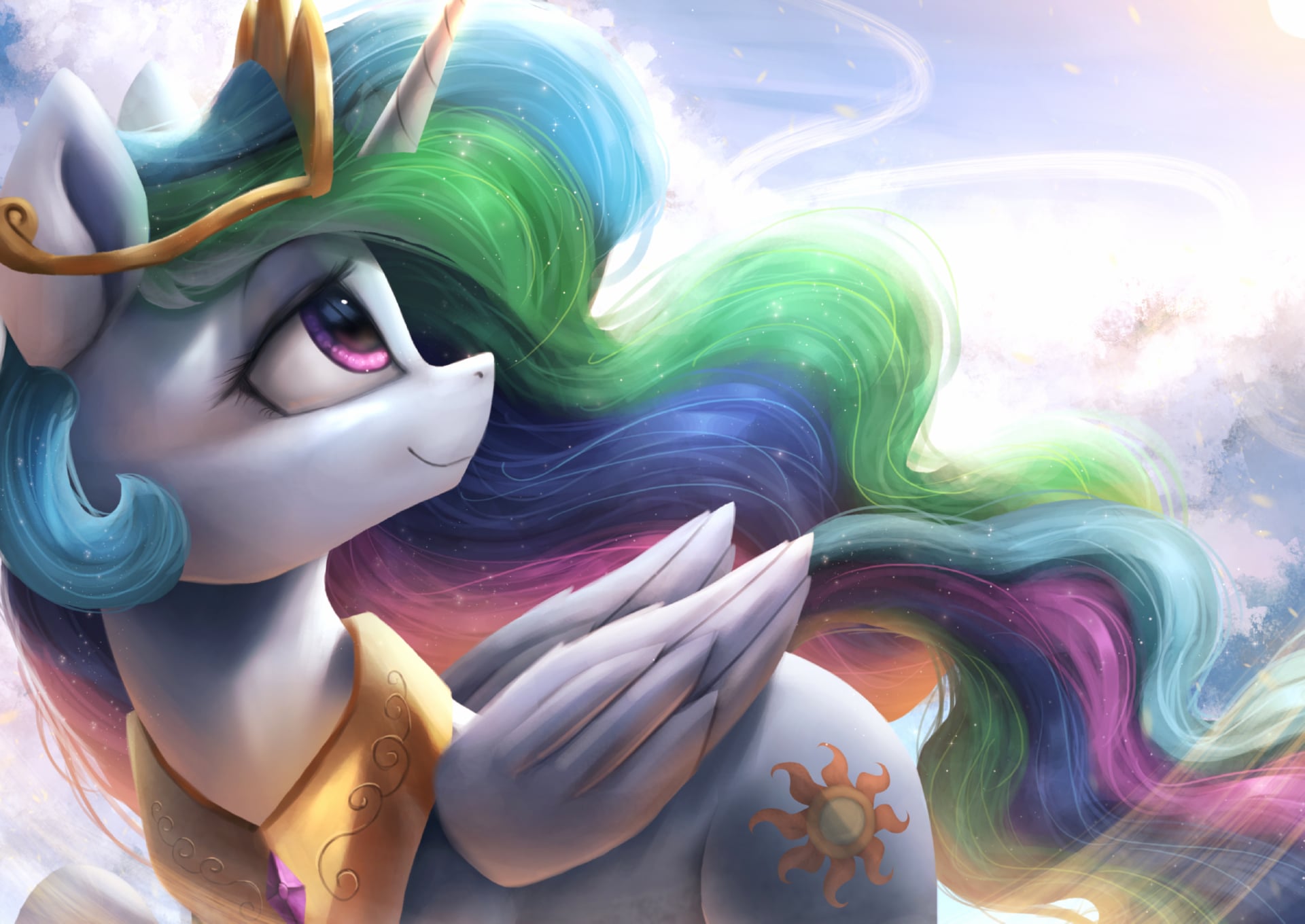Princess Celestia at 1280 x 960 size wallpapers HD quality