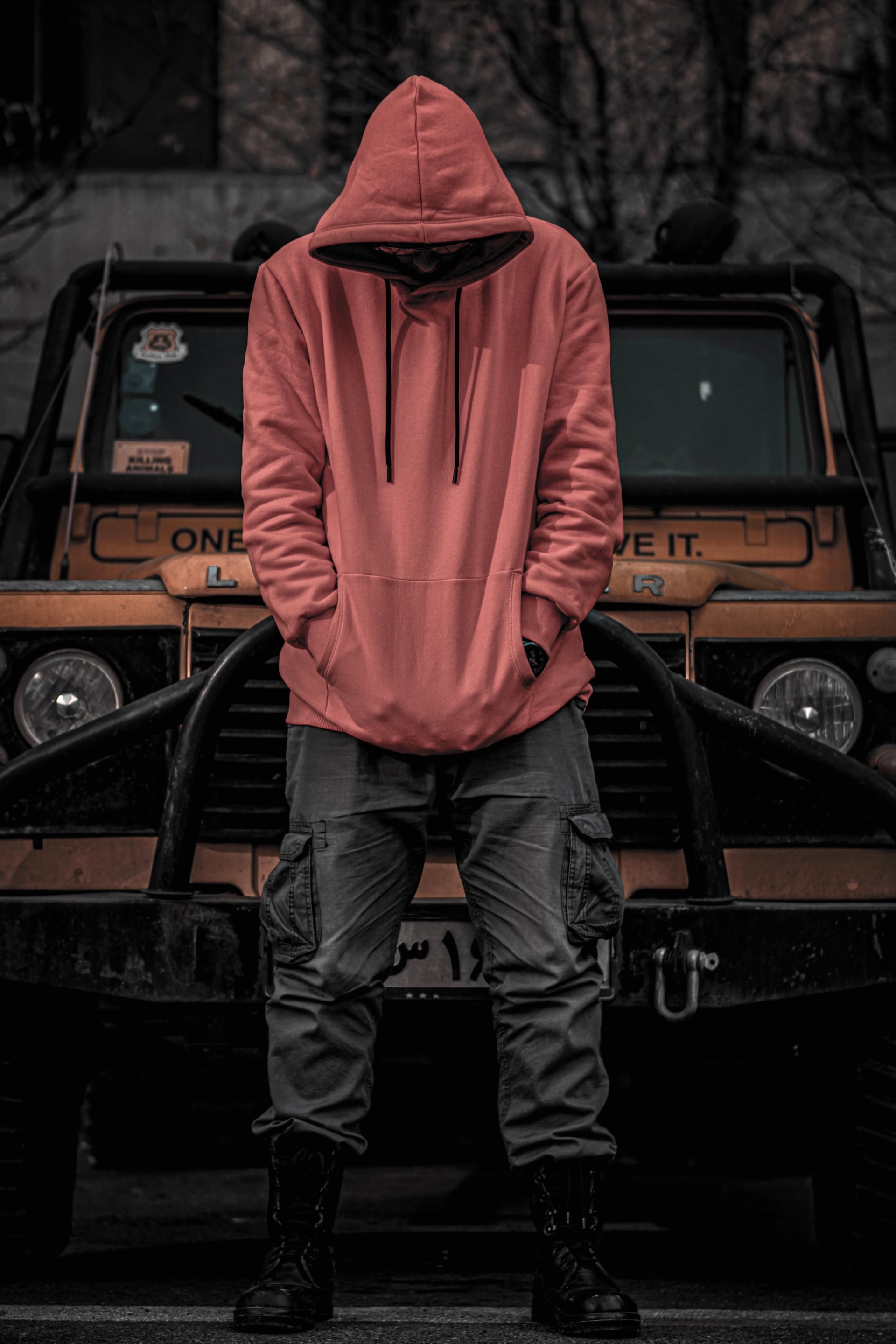 Red Hoodie wallpapers HD quality