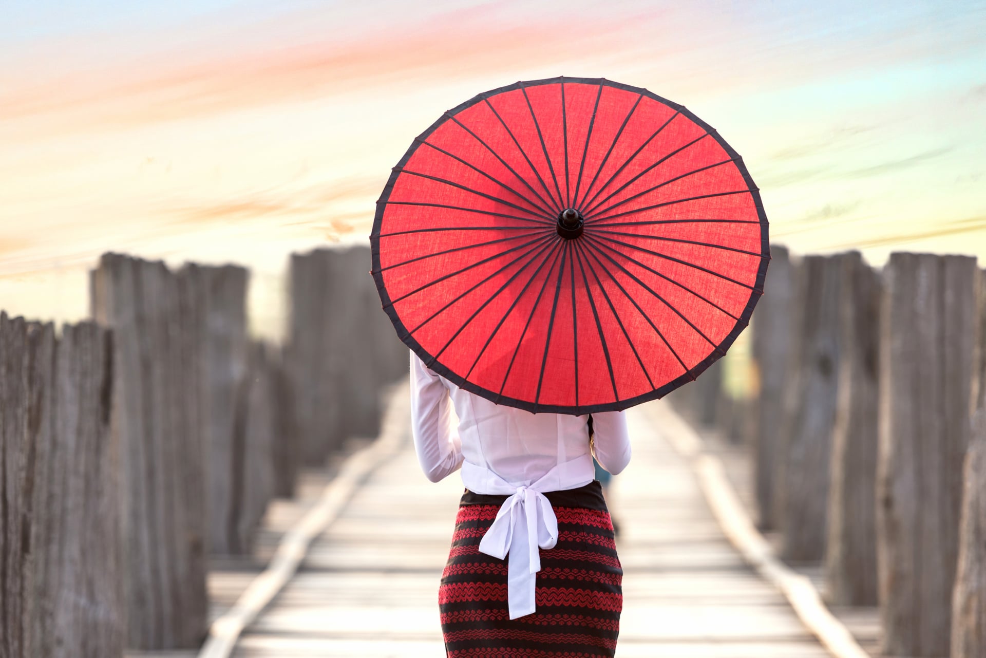 Red Umbrella wallpapers HD quality