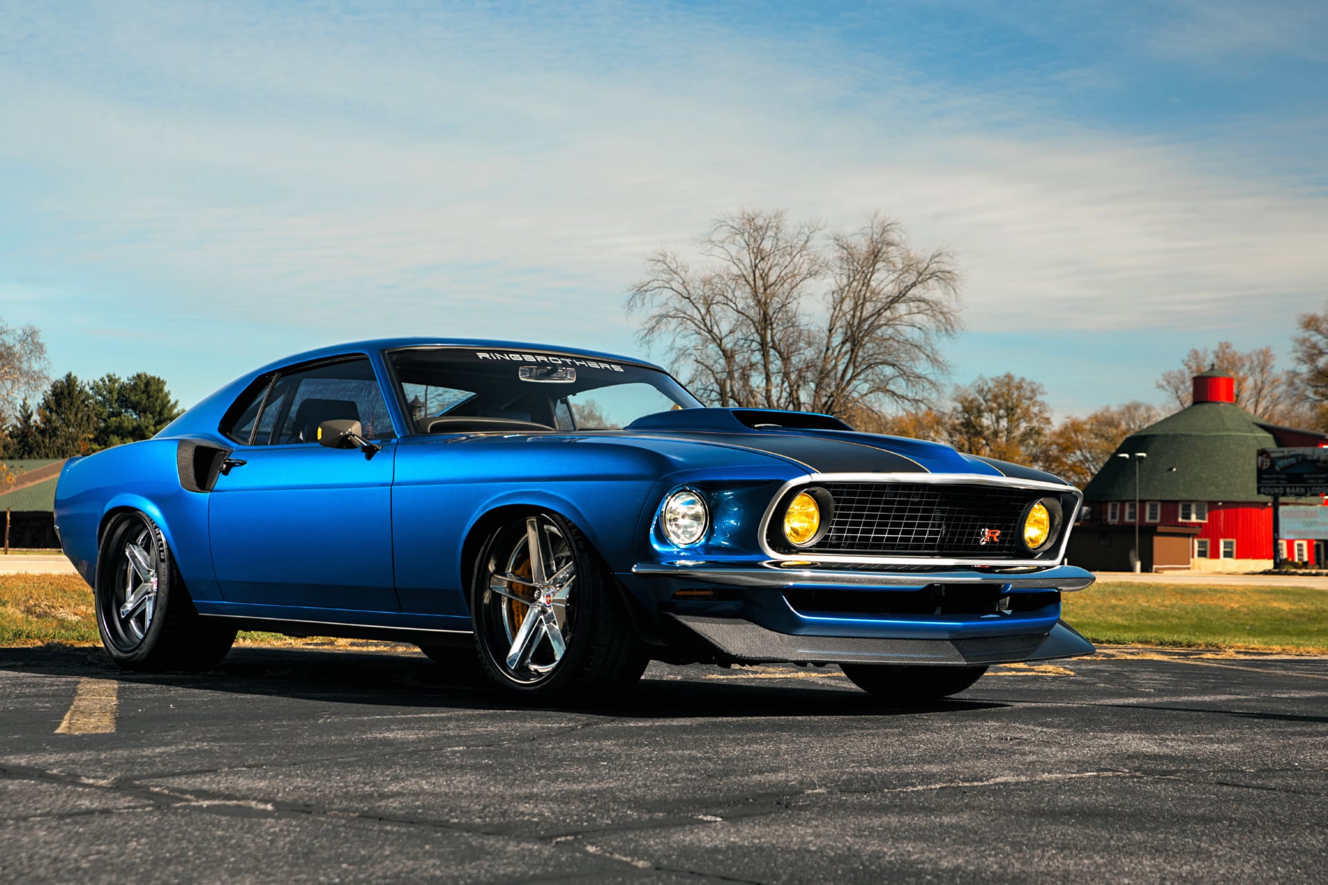 Ringbrothers 1969 Ford Mustang Mach 1 wallpapers HD quality